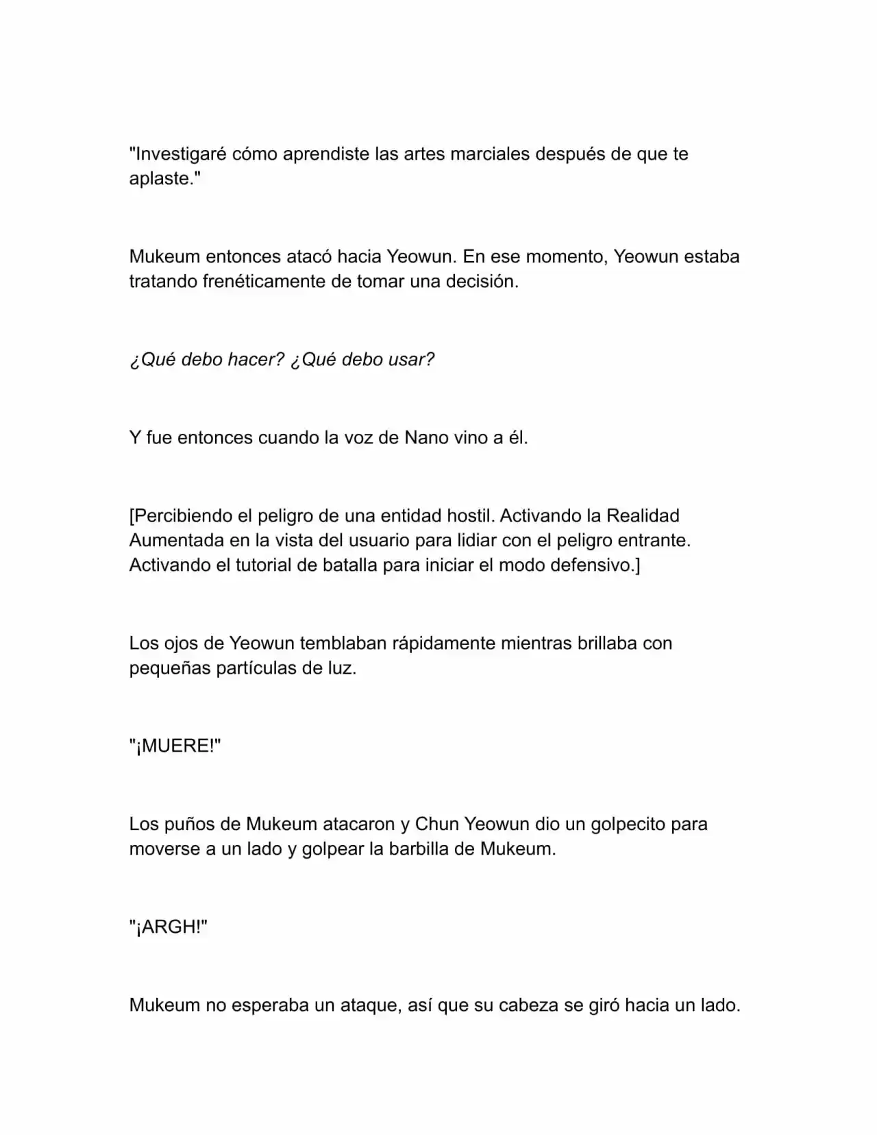 Nano Machine (Novela) - Capítulo 22 - Página 5 - LectorTMOo