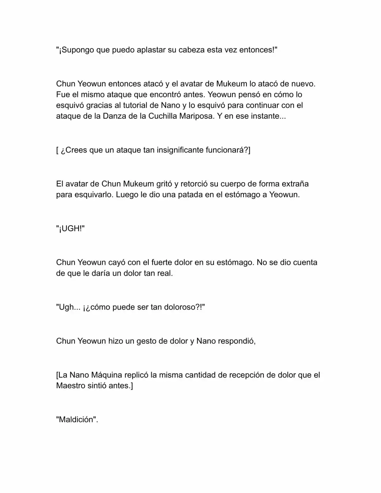 Nano Machine (Novela) - Capítulo 23 - Página 8 - LectorTMOo