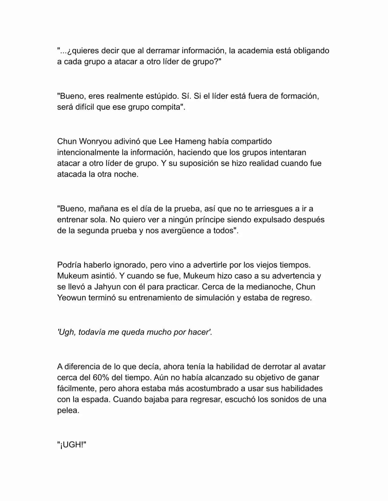 Nano Machine (Novela) - Capítulo 25 - Página 8 - LectorTMOo
