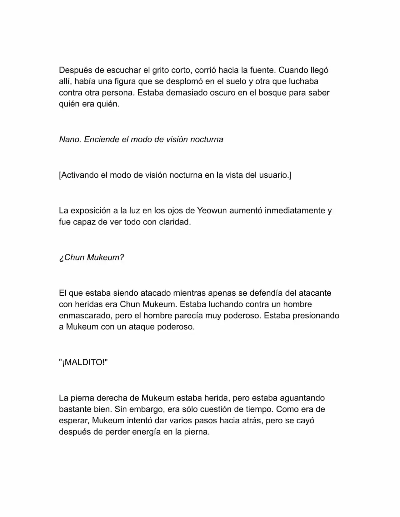 Nano Machine (Novela) - Capítulo 25 - Página 9 - LectorTMOo