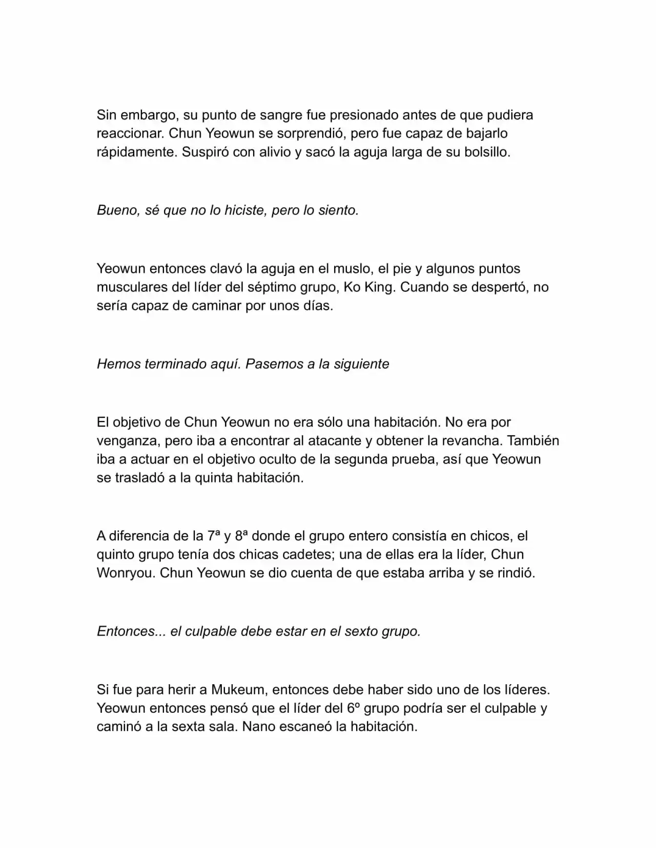Nano Machine (Novela) - Capítulo 26 - Página 9 - LectorTMOo