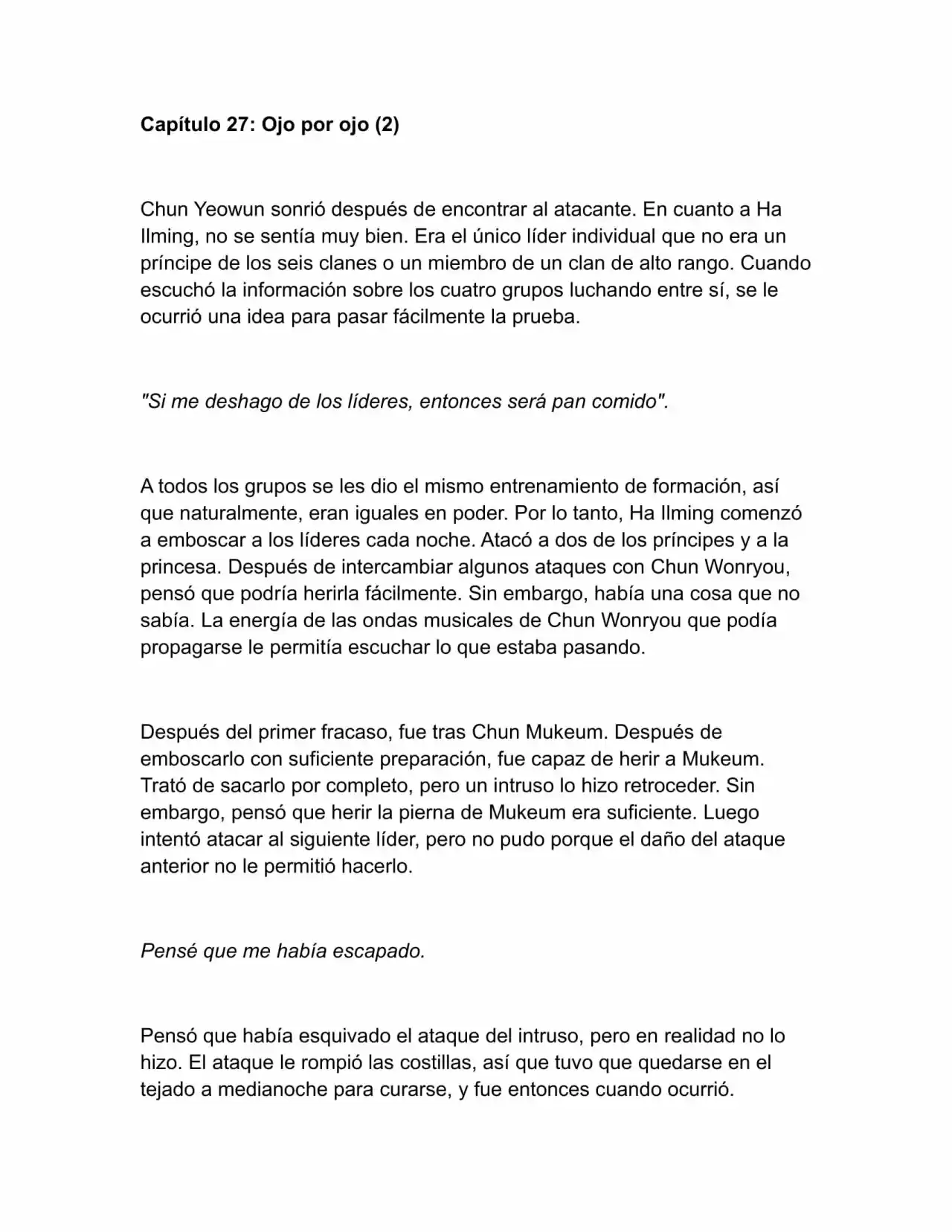 Nano Machine (Novela) - Capítulo 27 - Página 3 - LectorTMOo
