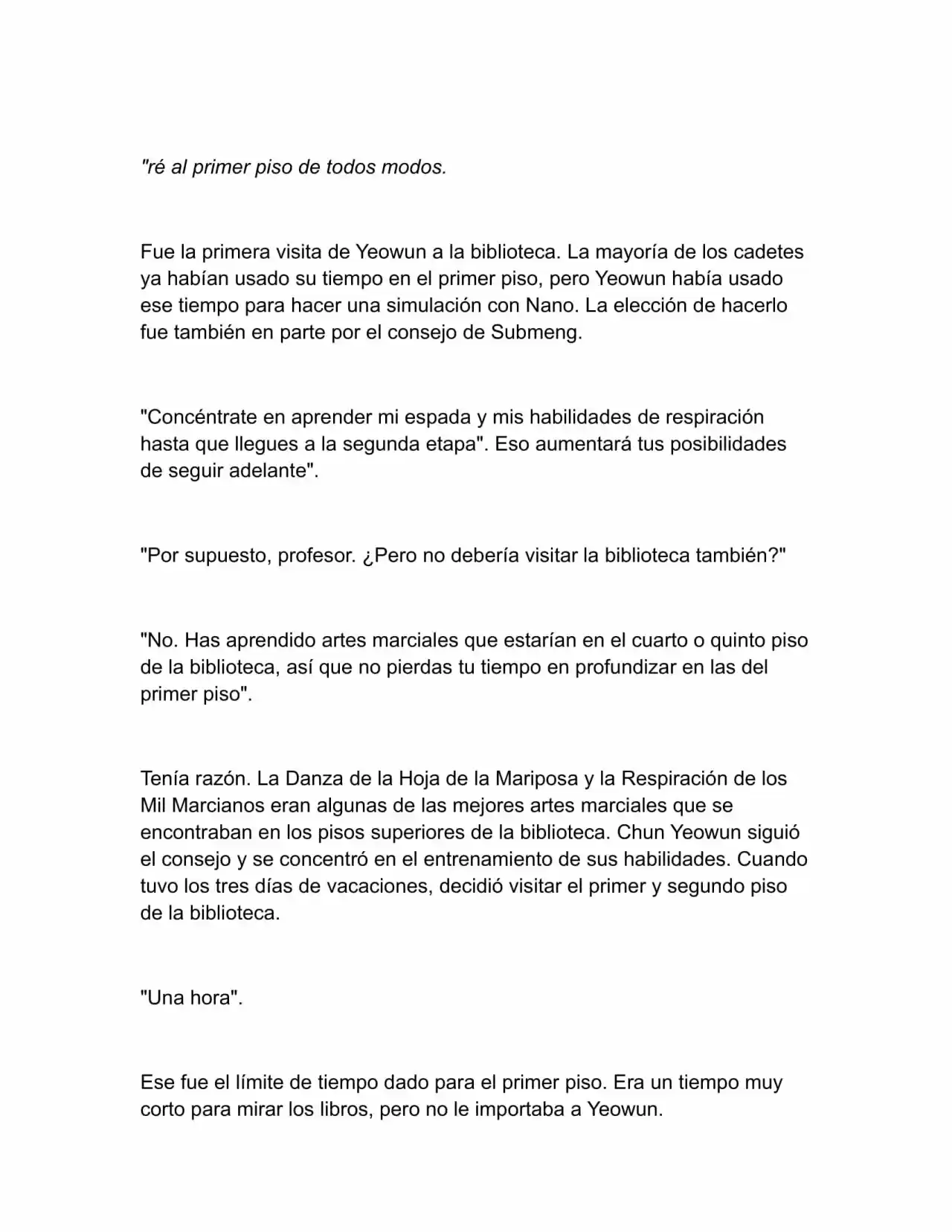 Nano Machine (Novela) - Capítulo 30 - Página 5 - LectorTMOo