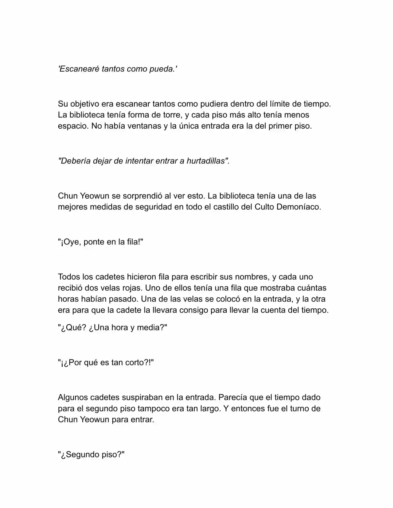 Nano Machine (Novela) - Capítulo 30 - Página 6 - LectorTMOo