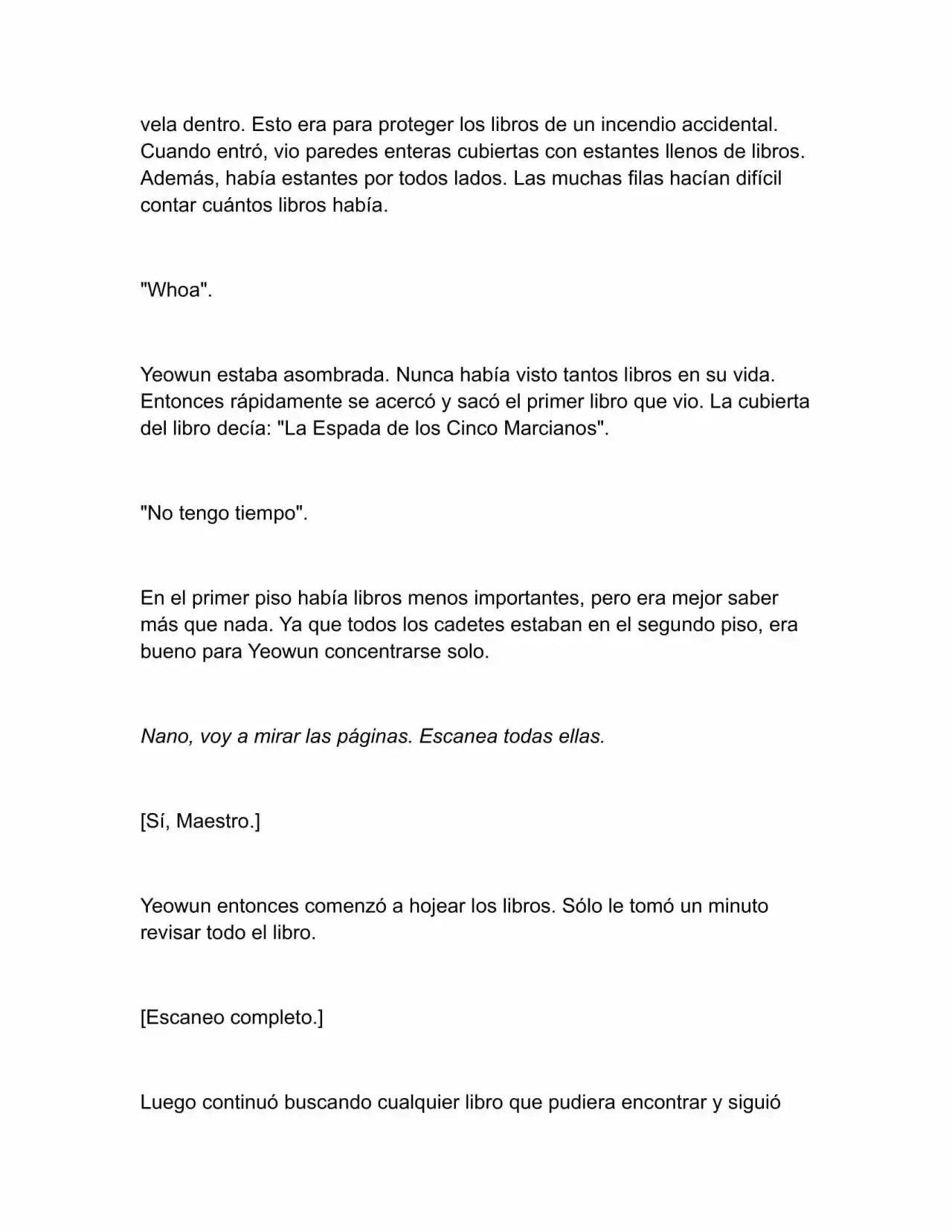 Nano Machine (Novela) - Capítulo 30 - Página 8 - LectorTMOo