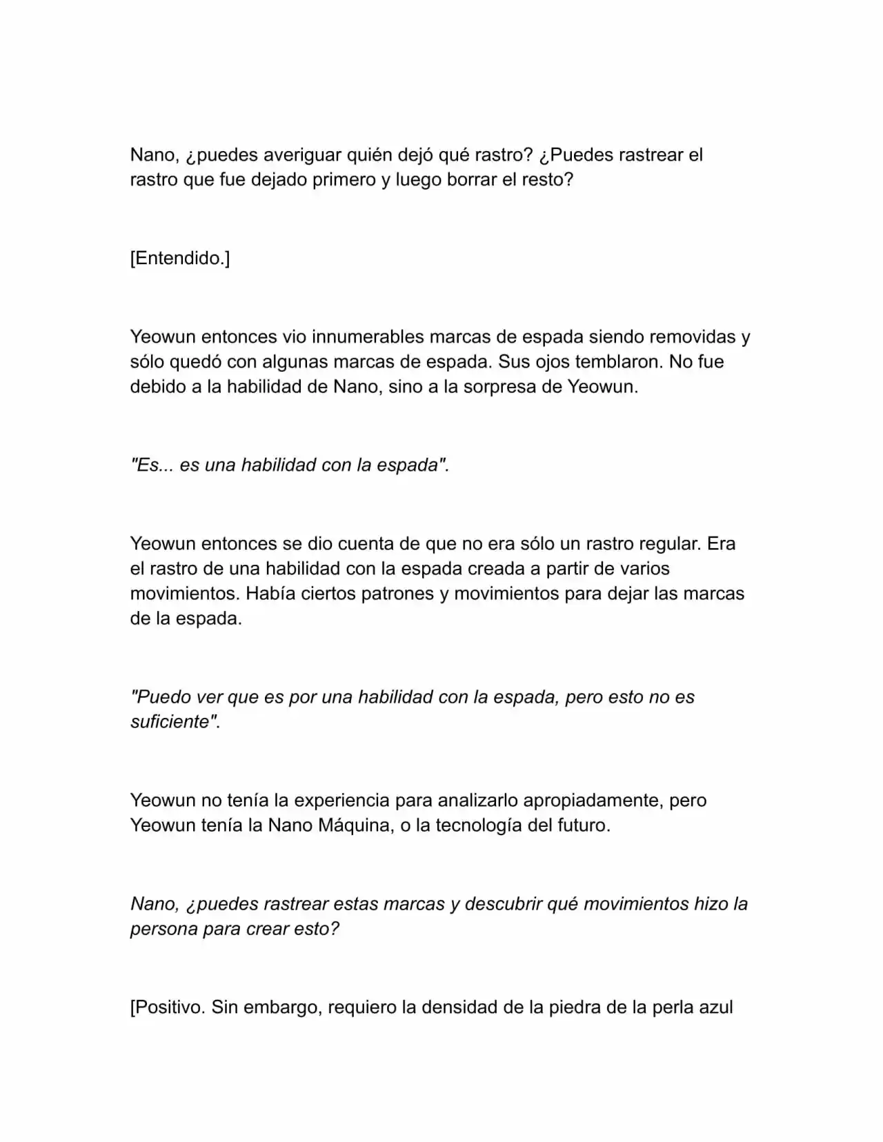 Nano Machine (Novela) - Capítulo 31 - Página 3 - LectorTMOo