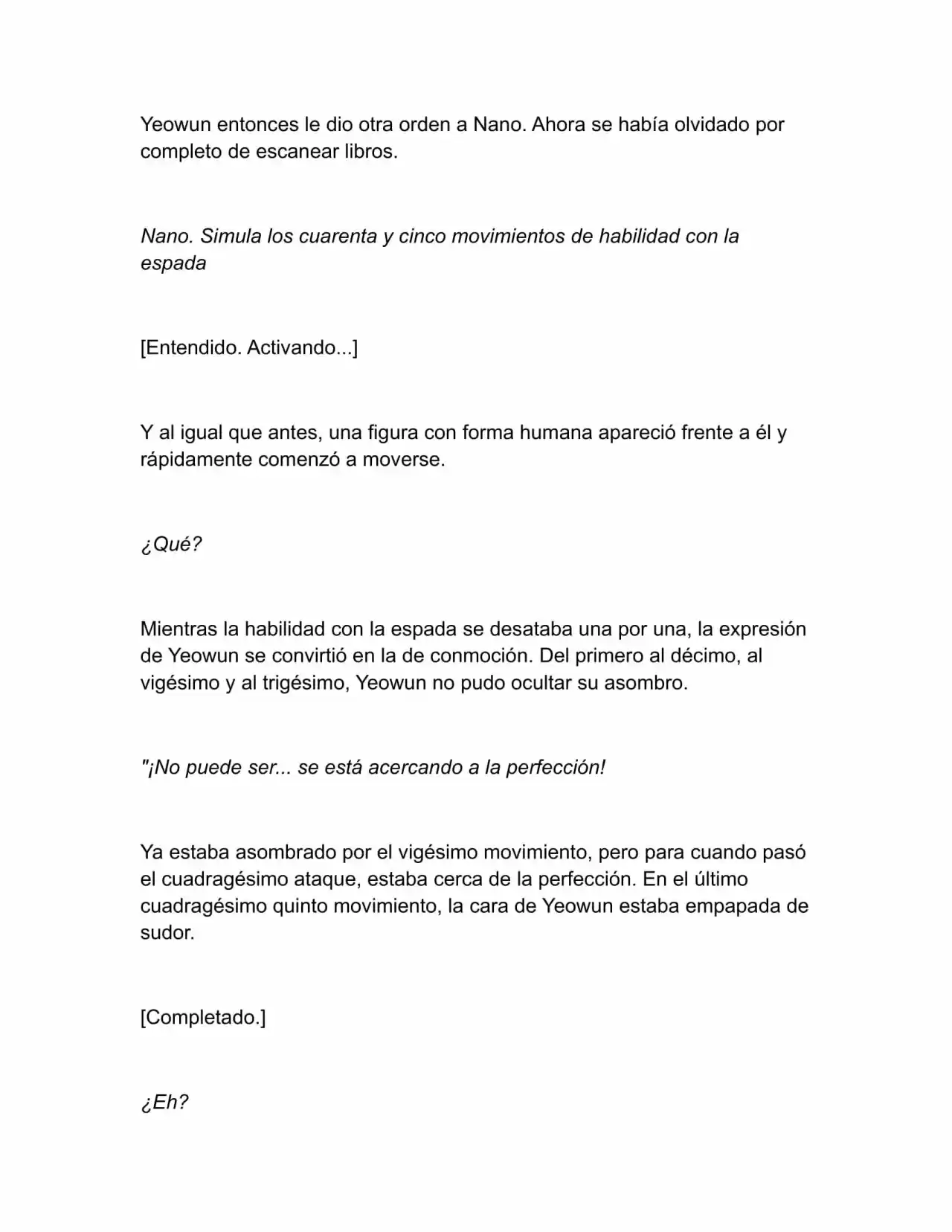 Nano Machine (Novela) - Capítulo 31 - Página 8 - LectorTMOo