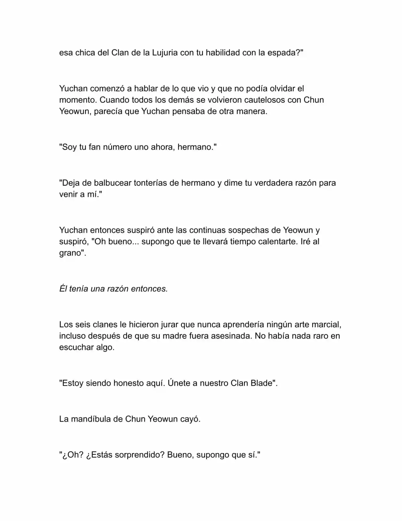 Nano Machine (Novela) - Capítulo 34 - Página 6 - LectorTMOo