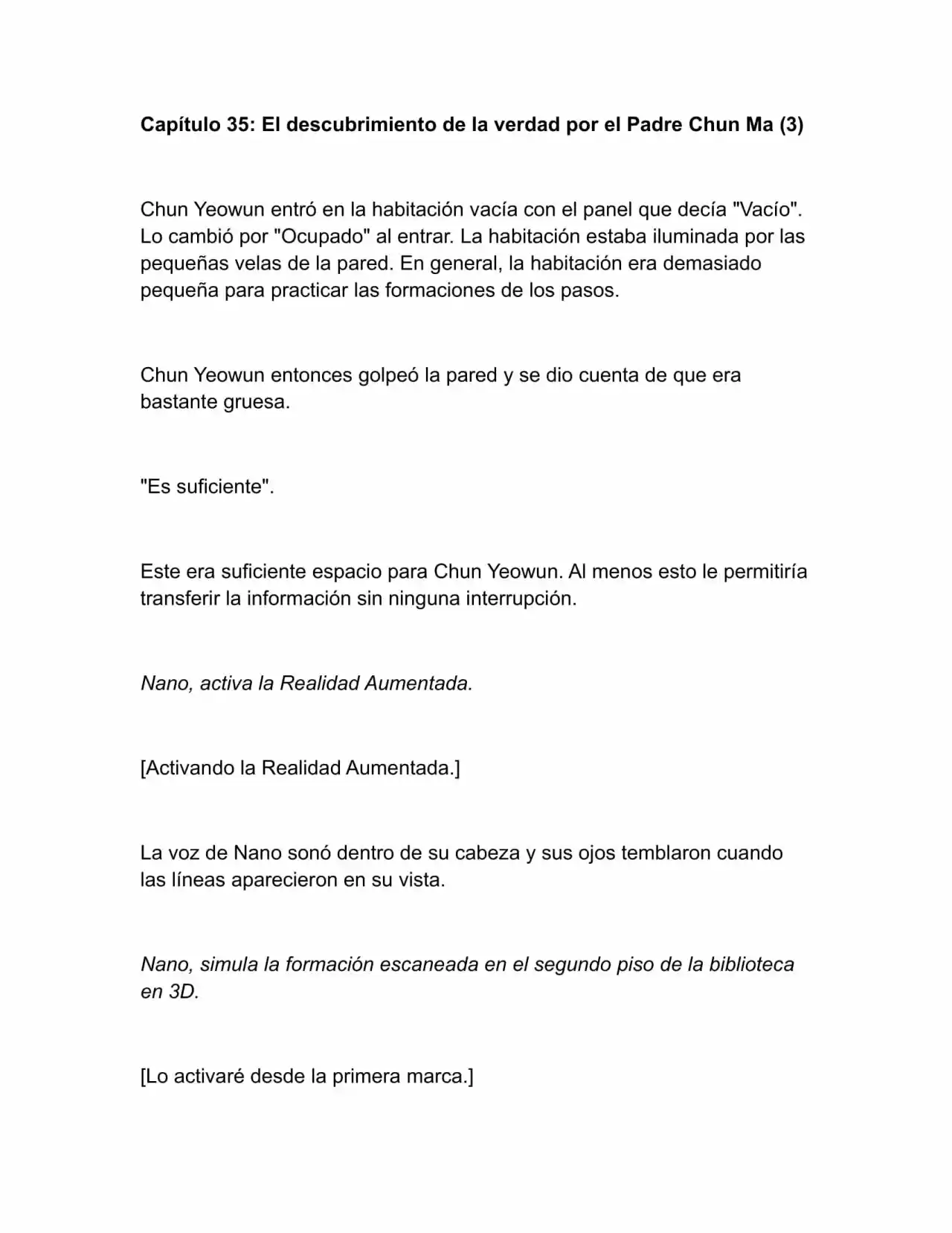 Nano Machine (Novela) - Capítulo 35 - Página 2 - LectorTMOo