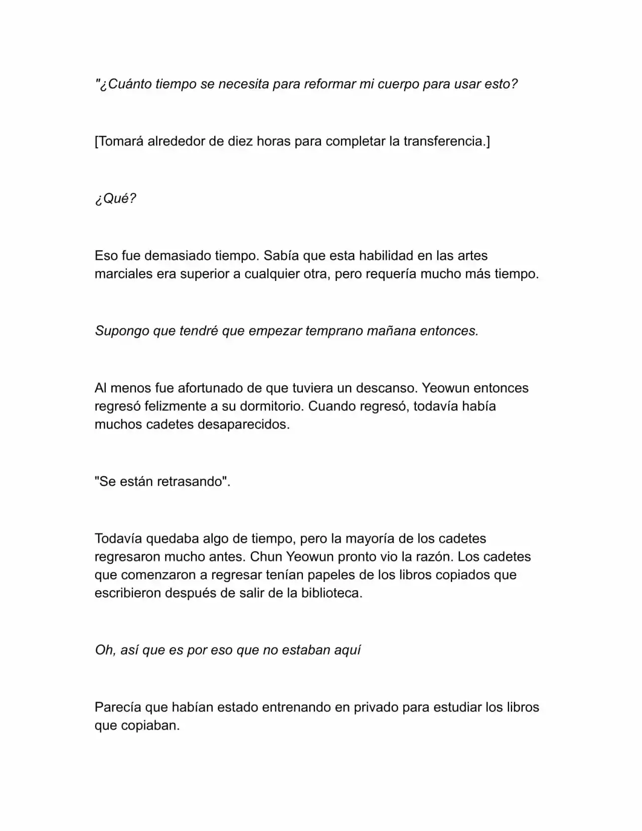 Nano Machine (Novela) - Capítulo 35 - Página 8 - LectorTMOo