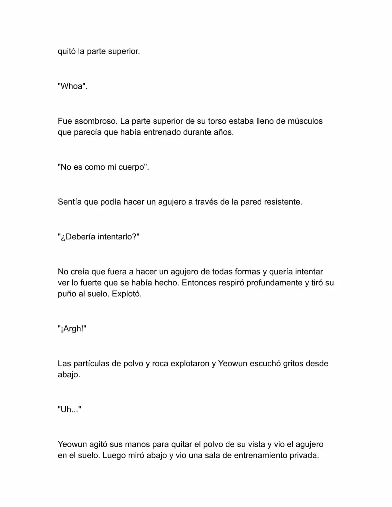 Nano Machine (Novela) - Capítulo 35 - Página 11 - LectorTMOo