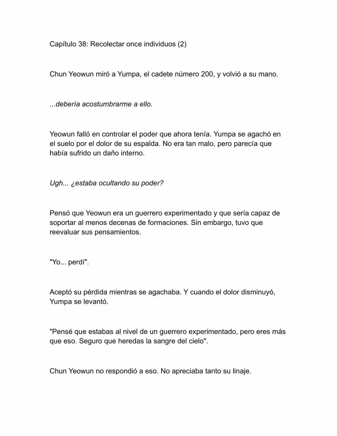 Nano Machine (Novela) - Capítulo 38 - Página 2 - LectorTMOo