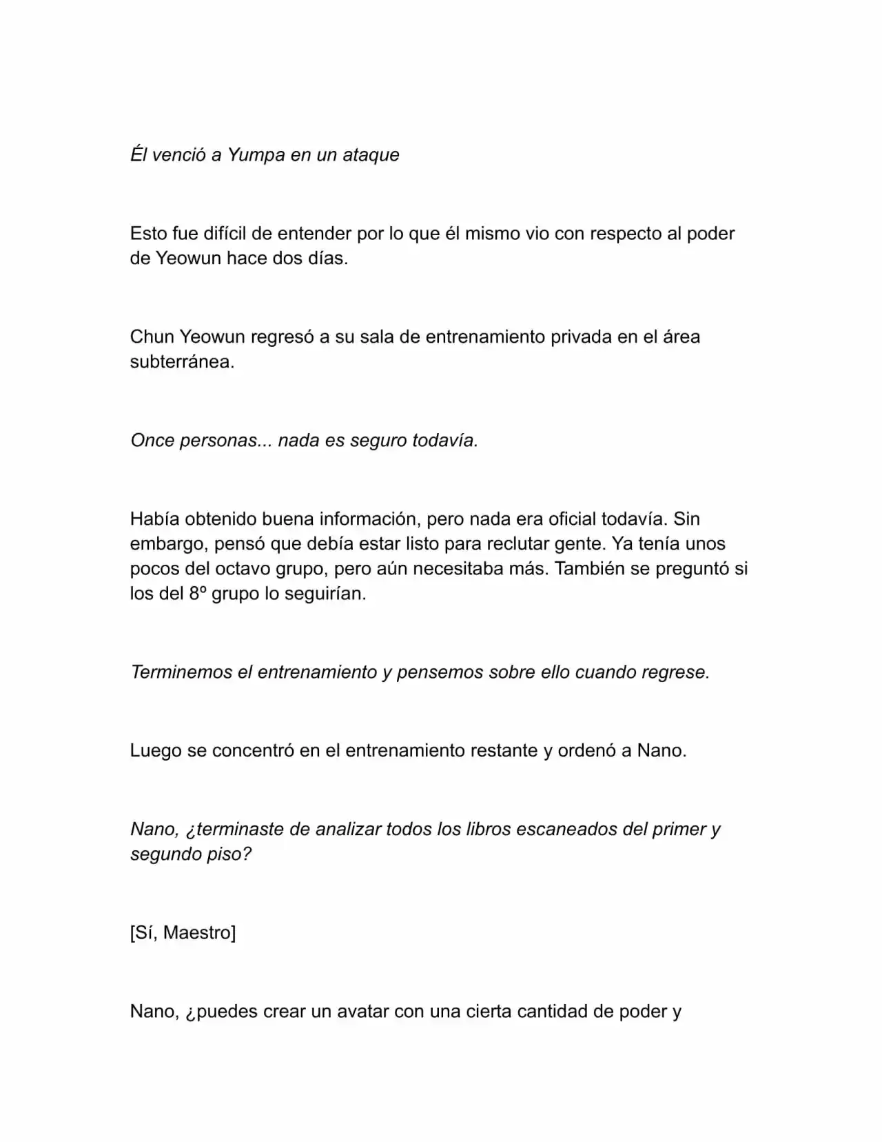 Nano Machine (Novela) - Capítulo 39 - Página 7 - LectorTMOo