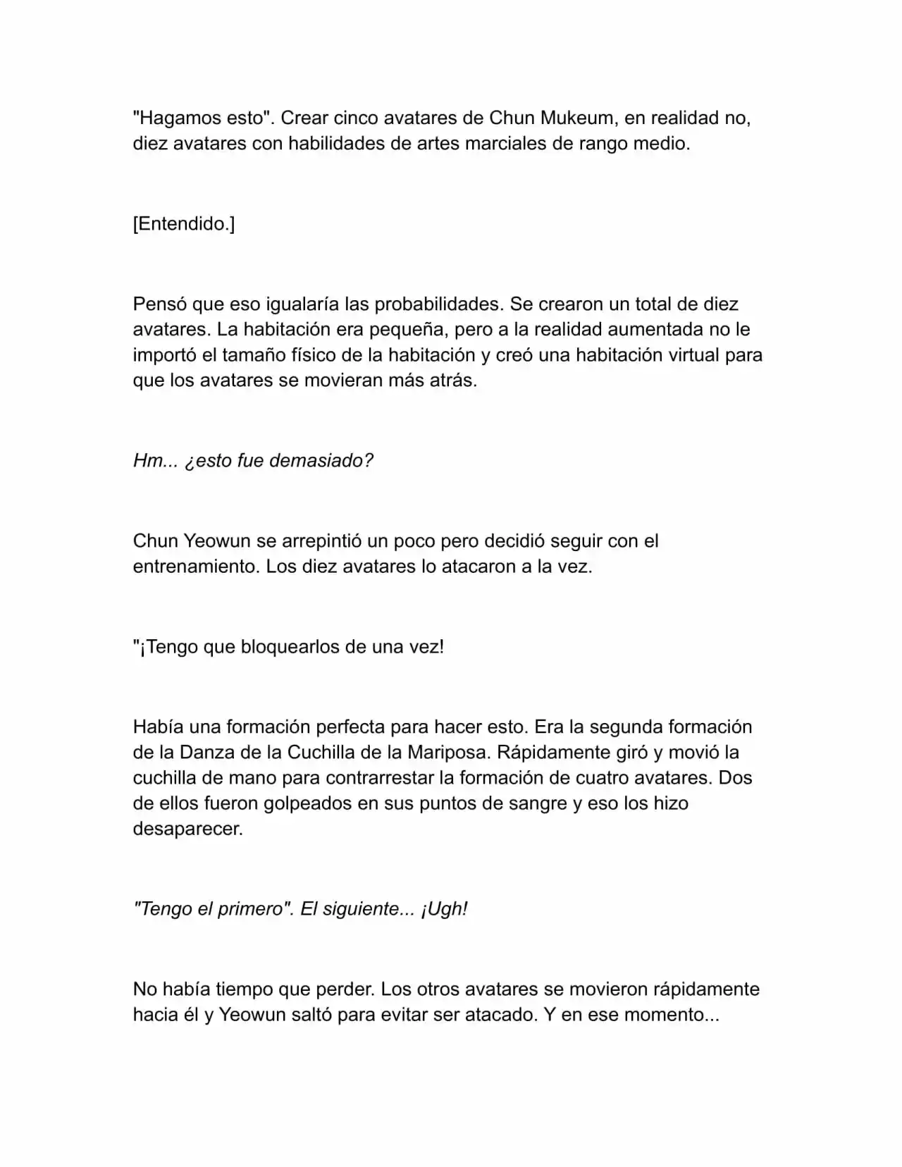 Nano Machine (Novela) - Capítulo 39 - Página 10 - LectorTMOo