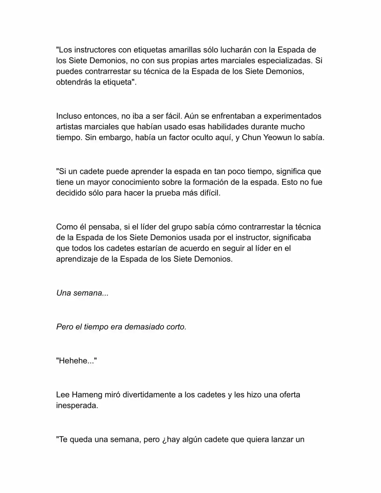 Nano Machine (Novela) - Capítulo 41 - Página 8 - LectorTMOo