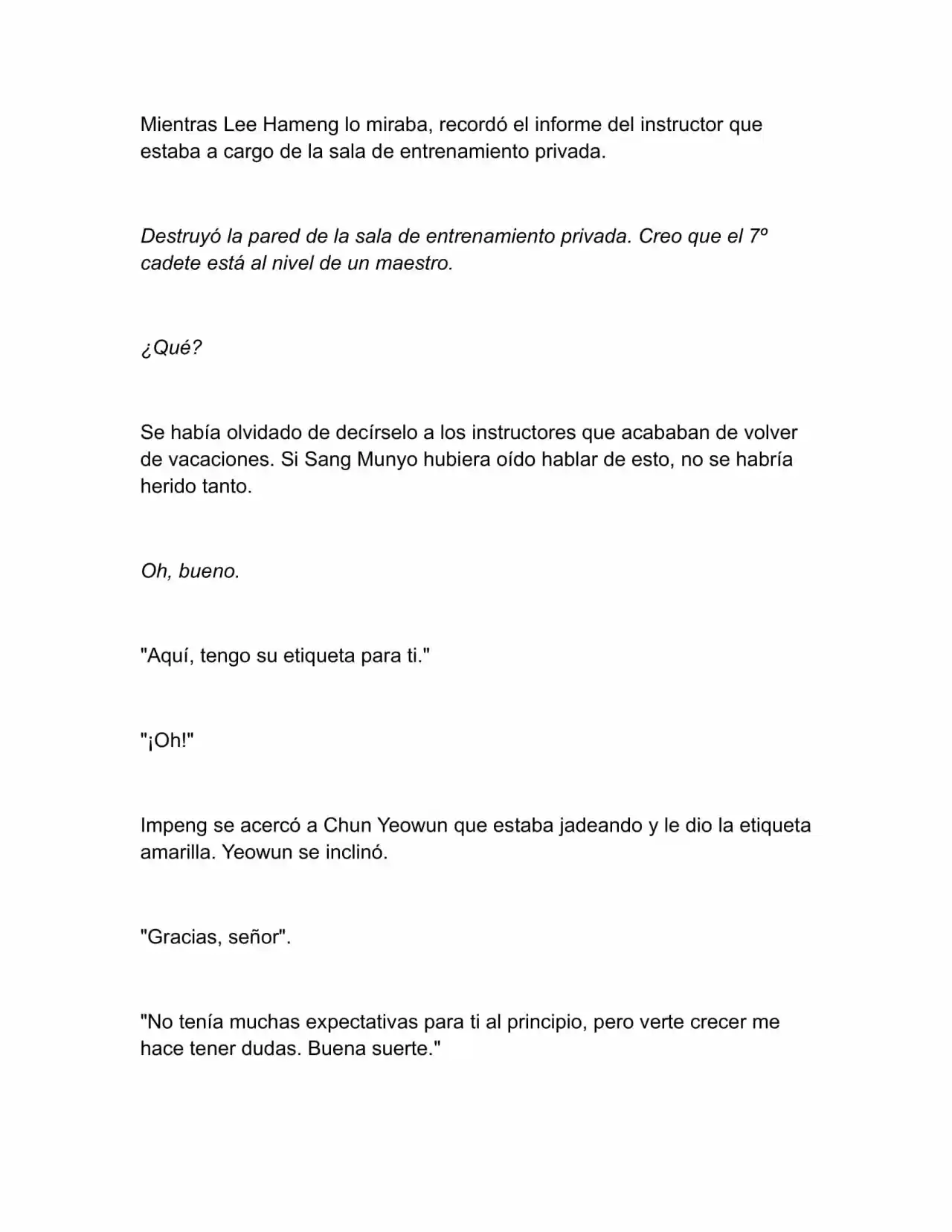 Nano Machine (Novela) - Capítulo 43 - Página 9 - LectorTMOo