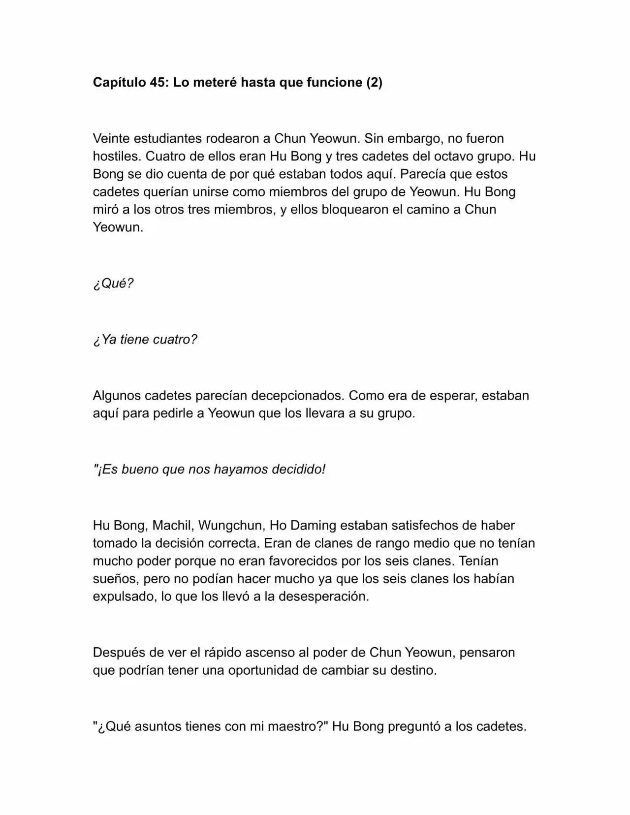 Nano Machine (Novela) - Capítulo 45 - Página 2 - LectorTMOo