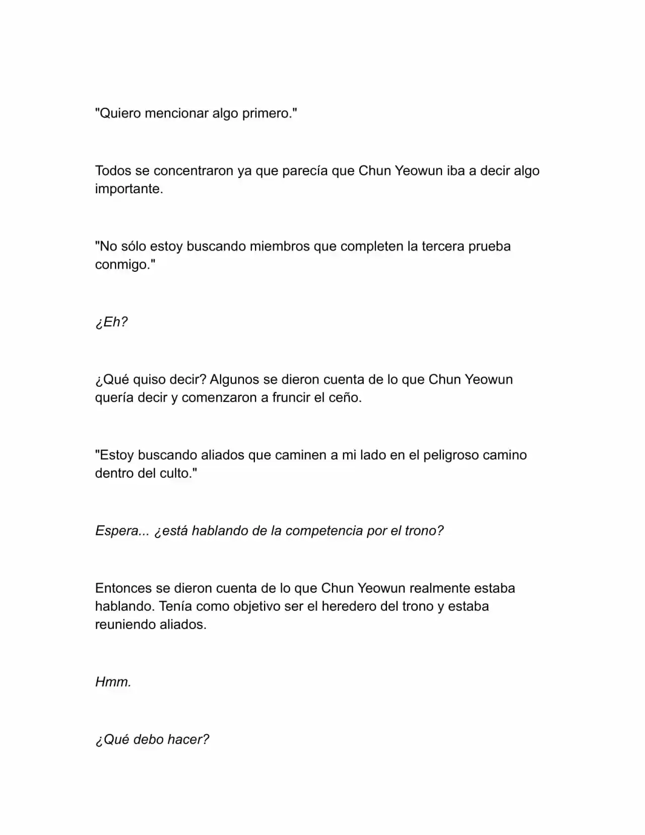 Nano Machine (Novela) - Capítulo 45 - Página 5 - LectorTMOo