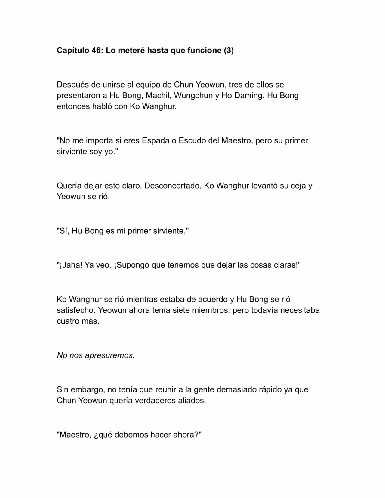 Nano Machine (Novela) - Capítulo 46 - Página 2 - LectorTMOo