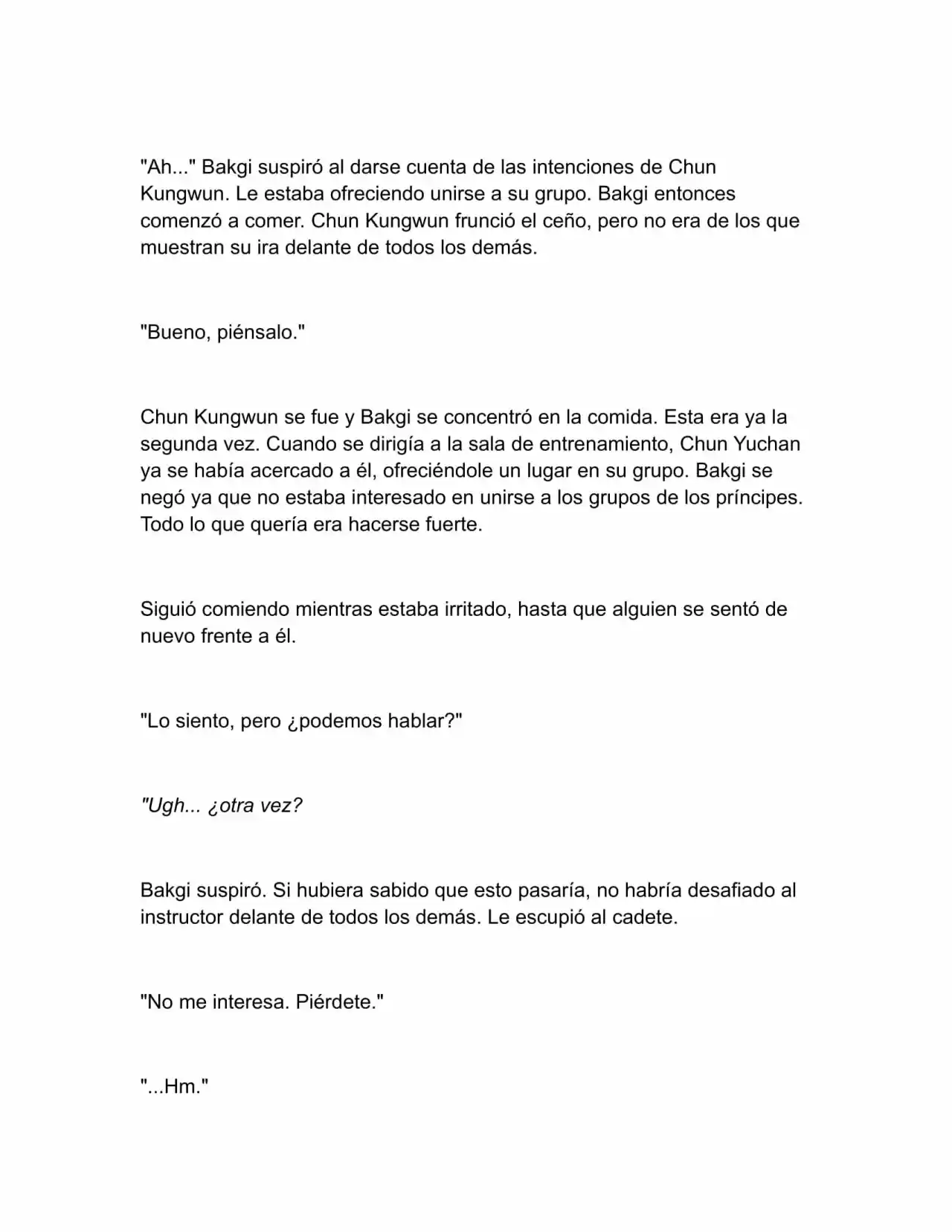 Nano Machine (Novela) - Capítulo 47 - Página 7 - LectorTMOo