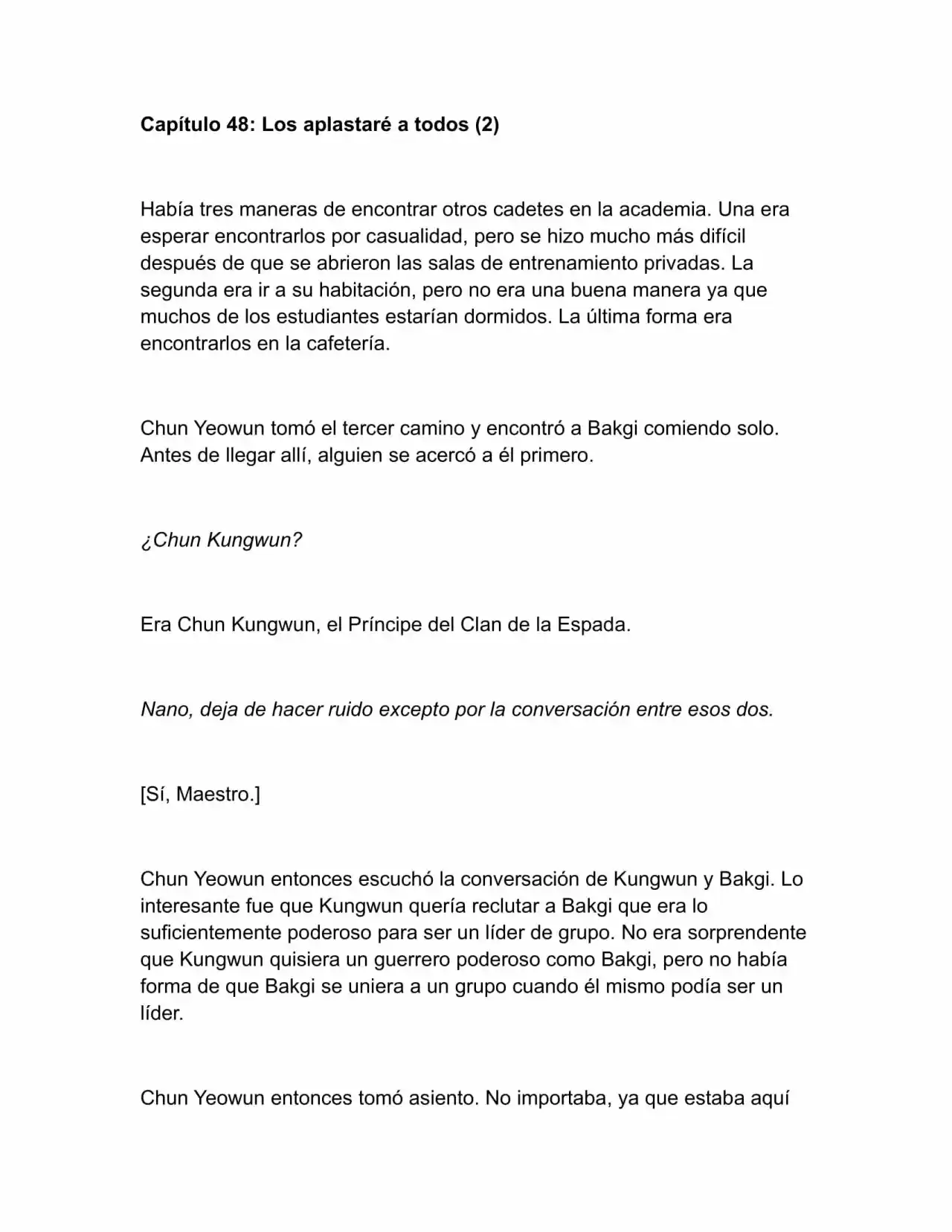 Nano Machine (Novela) - Capítulo 48 - Página 3 - LectorTMOo