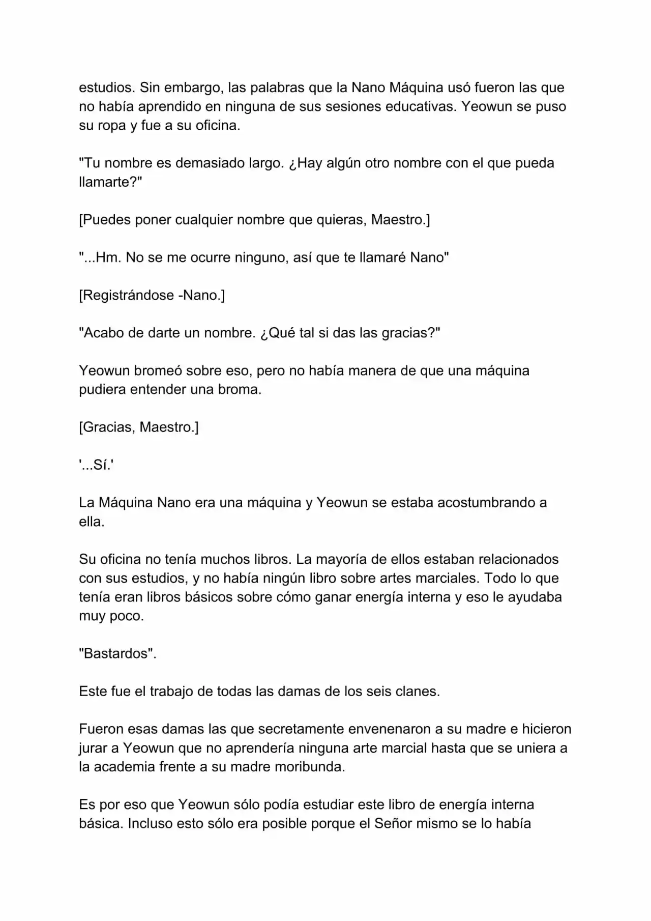 Nano Machine (Novela) - Capítulo 5 - Página 2 - LectorTMOo