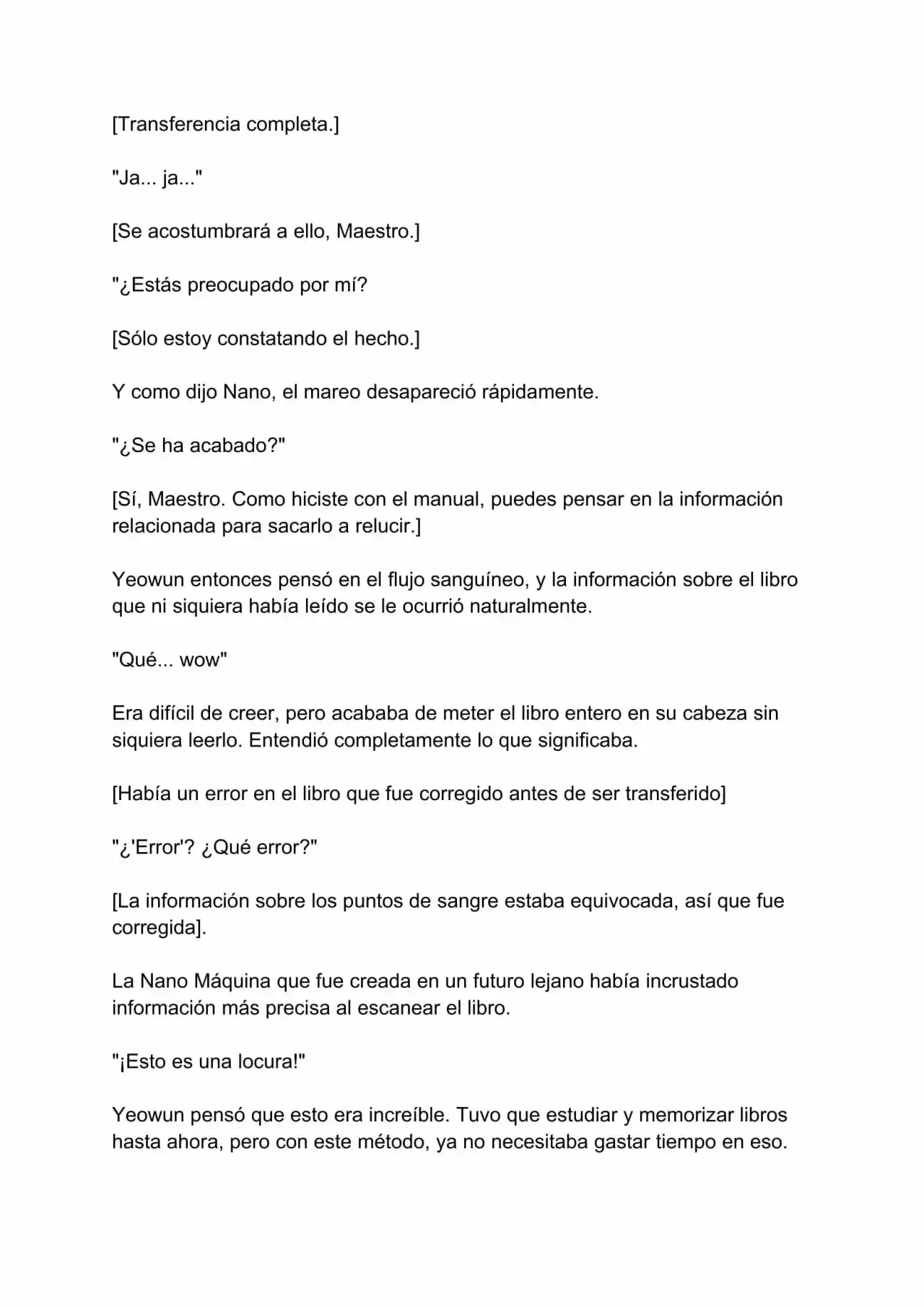 Nano Machine (Novela) - Capítulo 5 - Página 4 - LectorTMOo