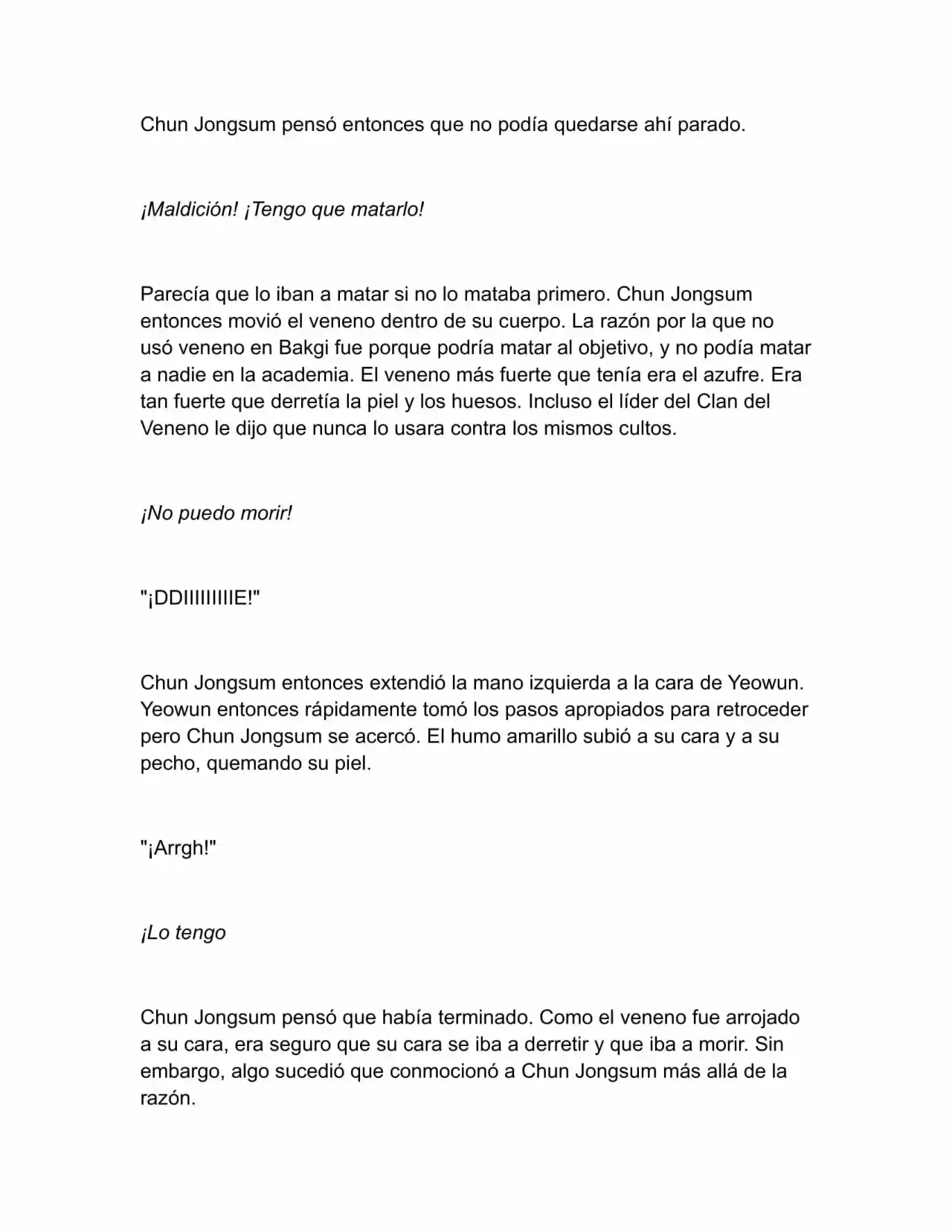 Nano Machine (Novela) - Capítulo 50 - Página 4 - LectorTMOo
