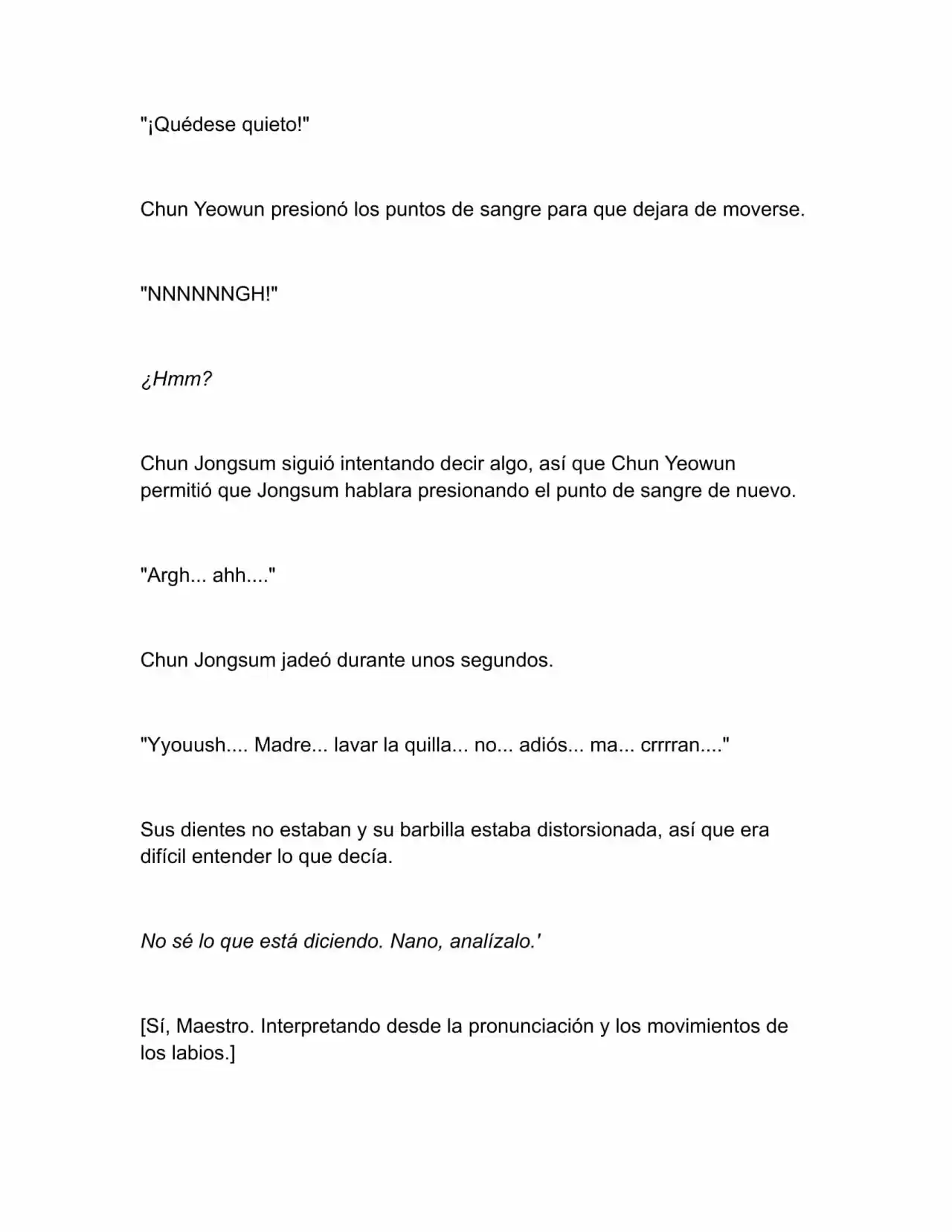 Nano Machine (Novela) - Capítulo 51 - Página 7 - LectorTMOo