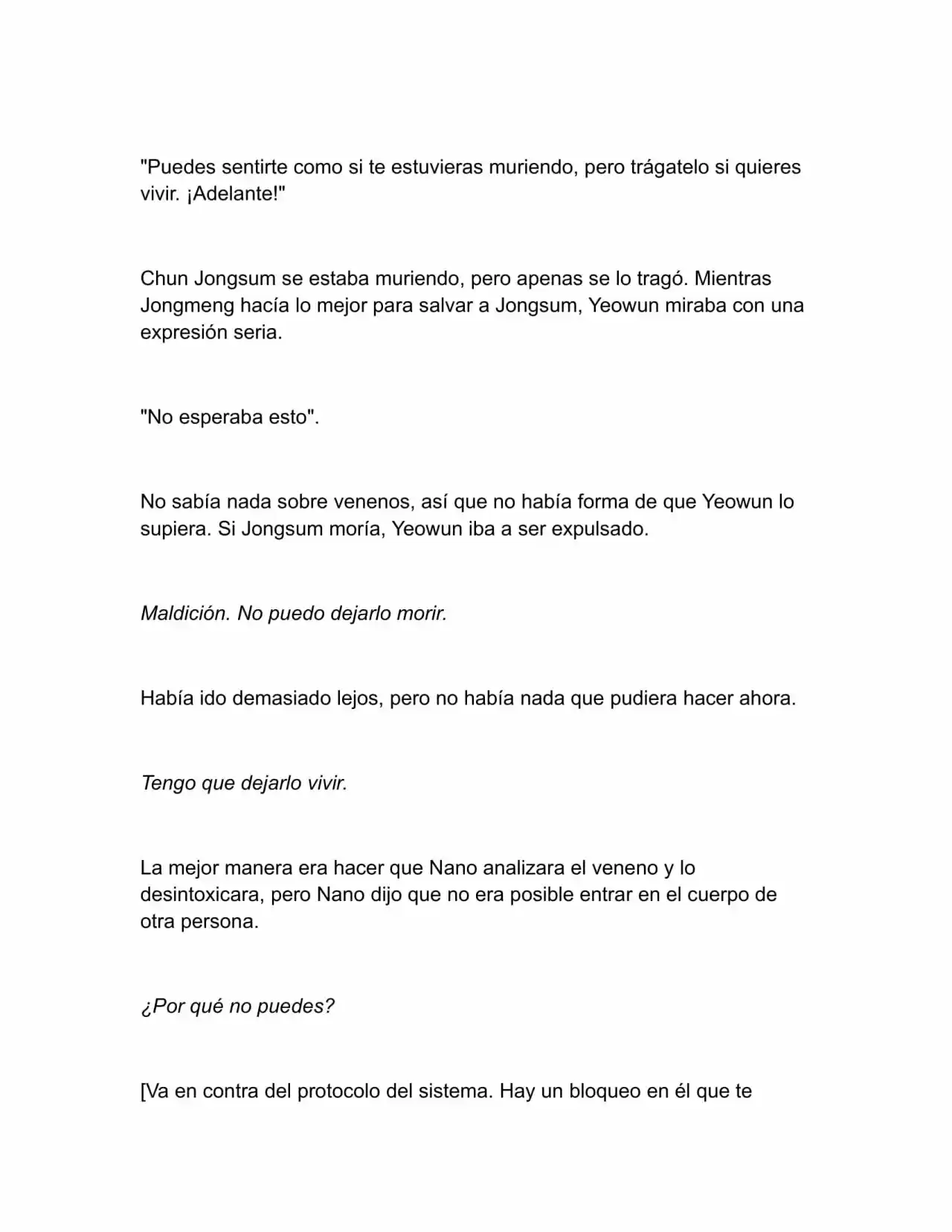 Nano Machine (Novela) - Capítulo 52 - Página 4 - LectorTMOo