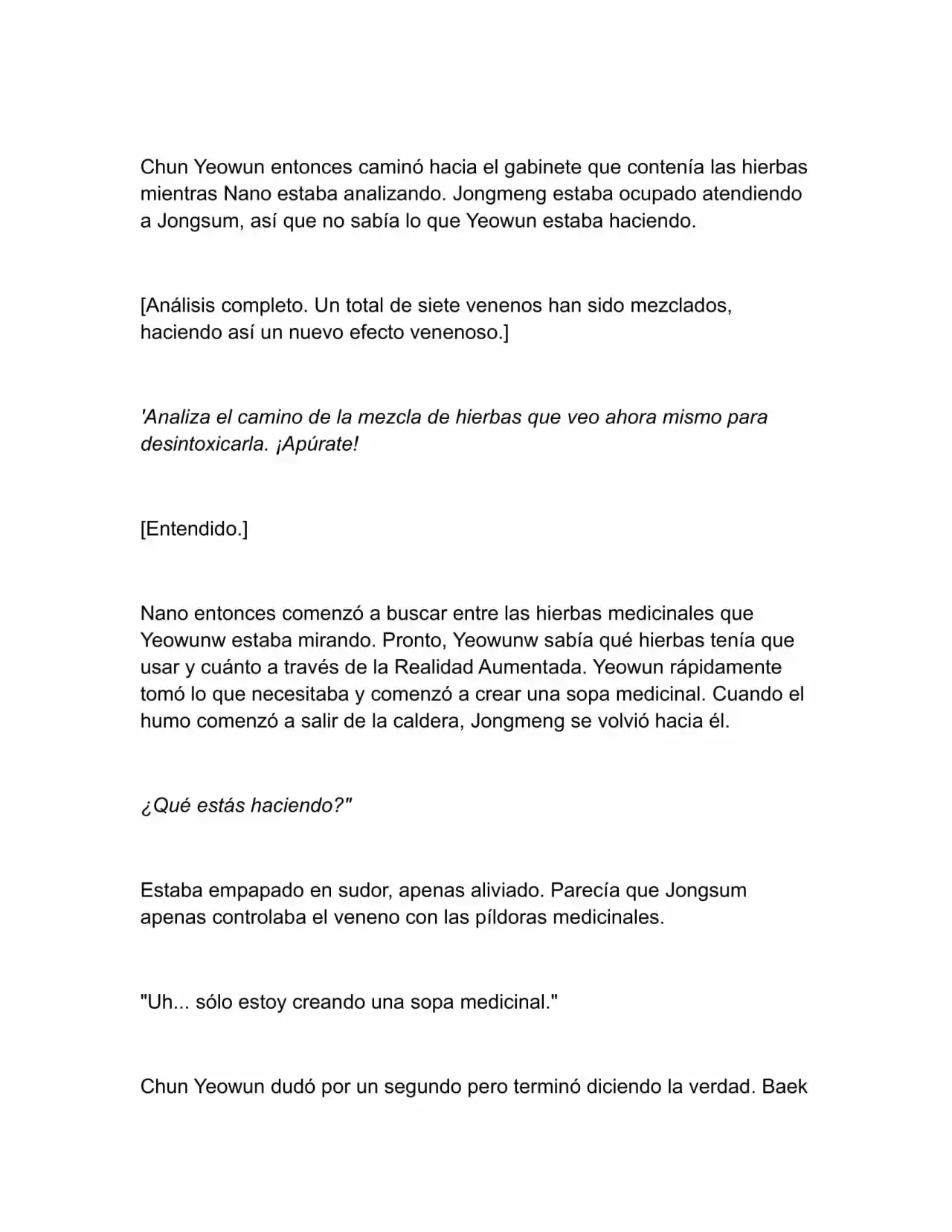 Nano Machine (Novela) - Capítulo 52 - Página 6 - LectorTMOo