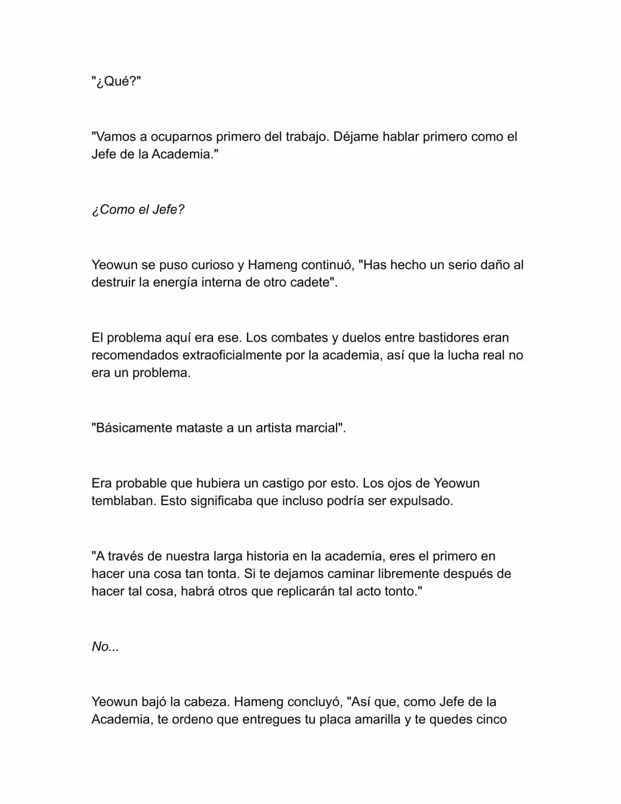 Nano Machine (Novela) - Capítulo 53 - Página 8 - LectorTMOo