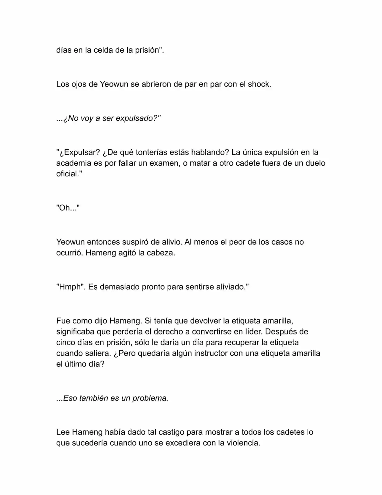 Nano Machine (Novela) - Capítulo 53 - Página 9 - LectorTMOo