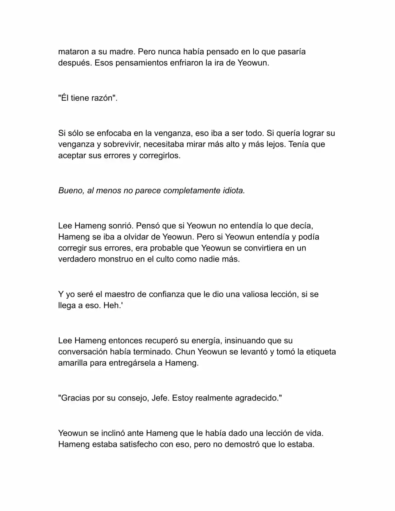 Nano Machine (Novela) - Capítulo 54 - Página 5 - LectorTMOo