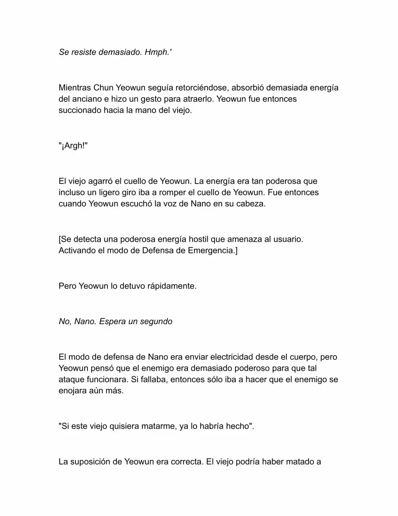 Nano Machine (Novela) - Capítulo 56 - Página 3 - LectorTMOo