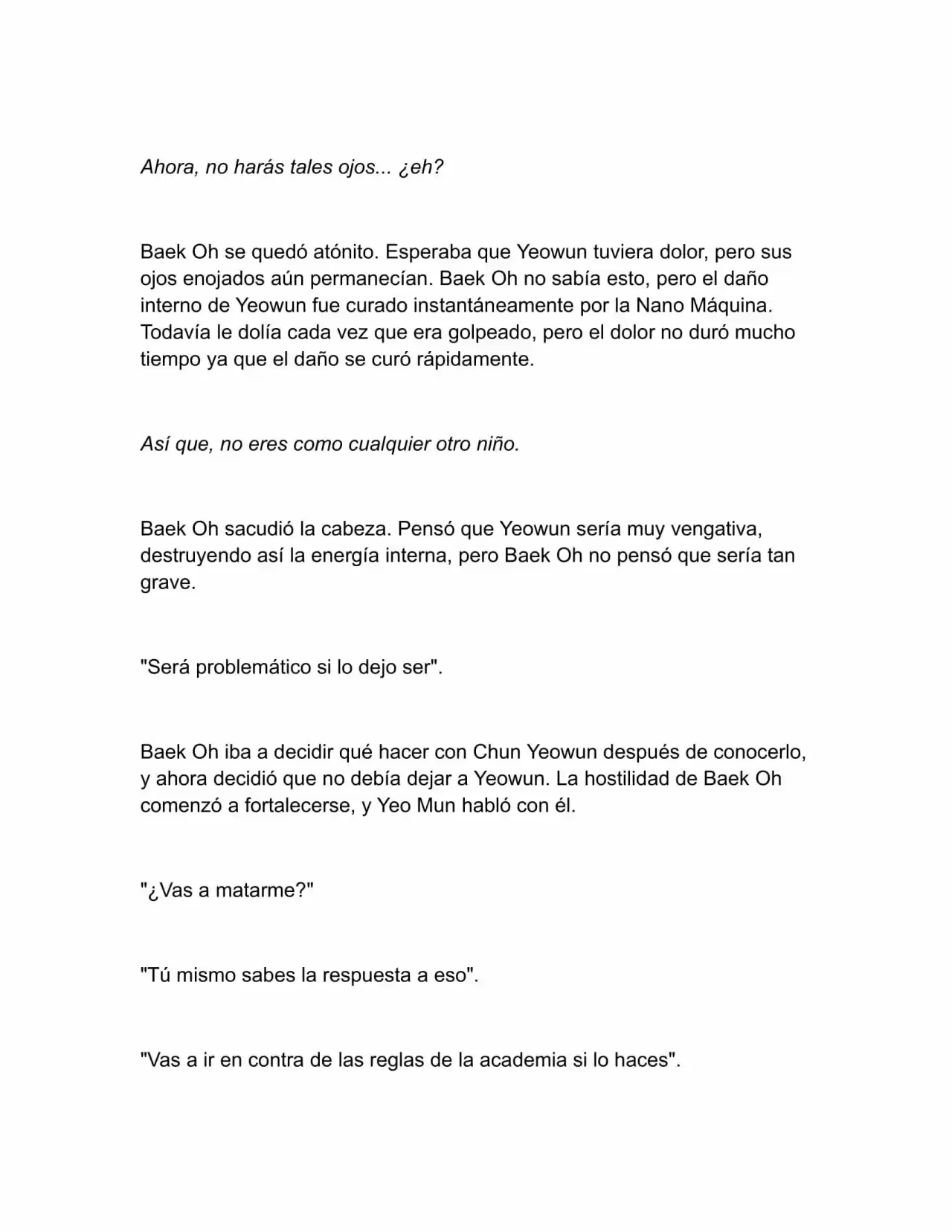 Nano Machine (Novela) - Capítulo 56 - Página 6 - LectorTMOo