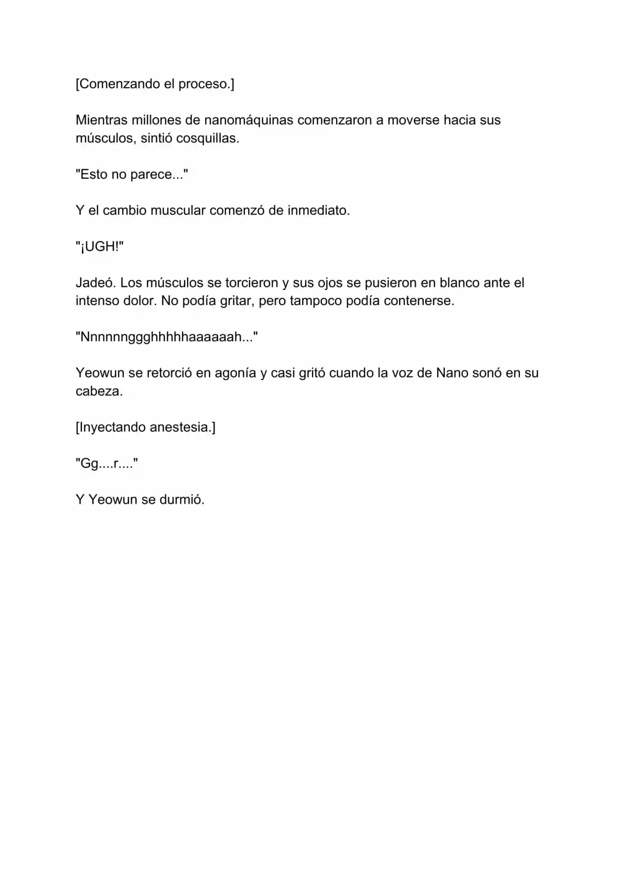 Nano Machine (Novela) - Capítulo 6 - Página 5 - LectorTMOo