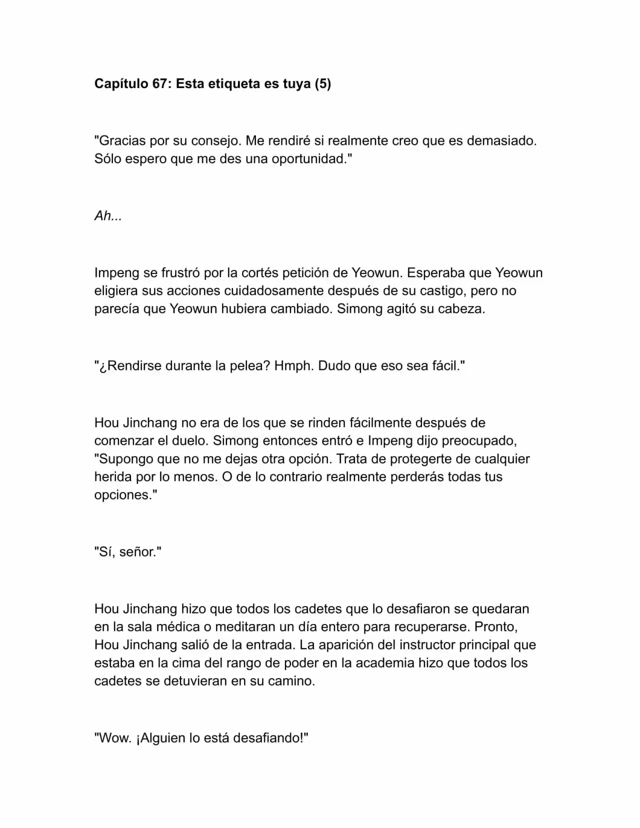 Nano Machine (Novela) - Capítulo 67 - Página 2 - LectorTMOo