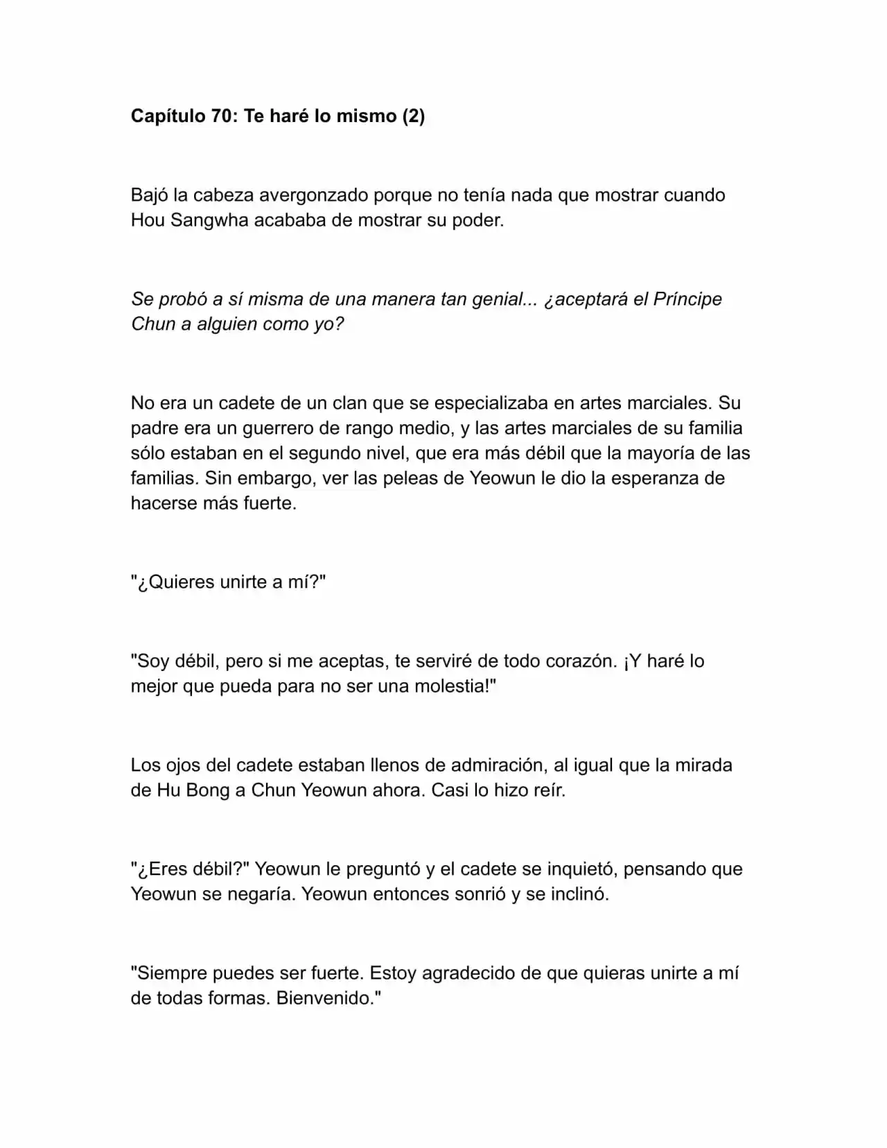 Nano Machine (Novela) - Capítulo 70 - Página 2 - LectorTMOo