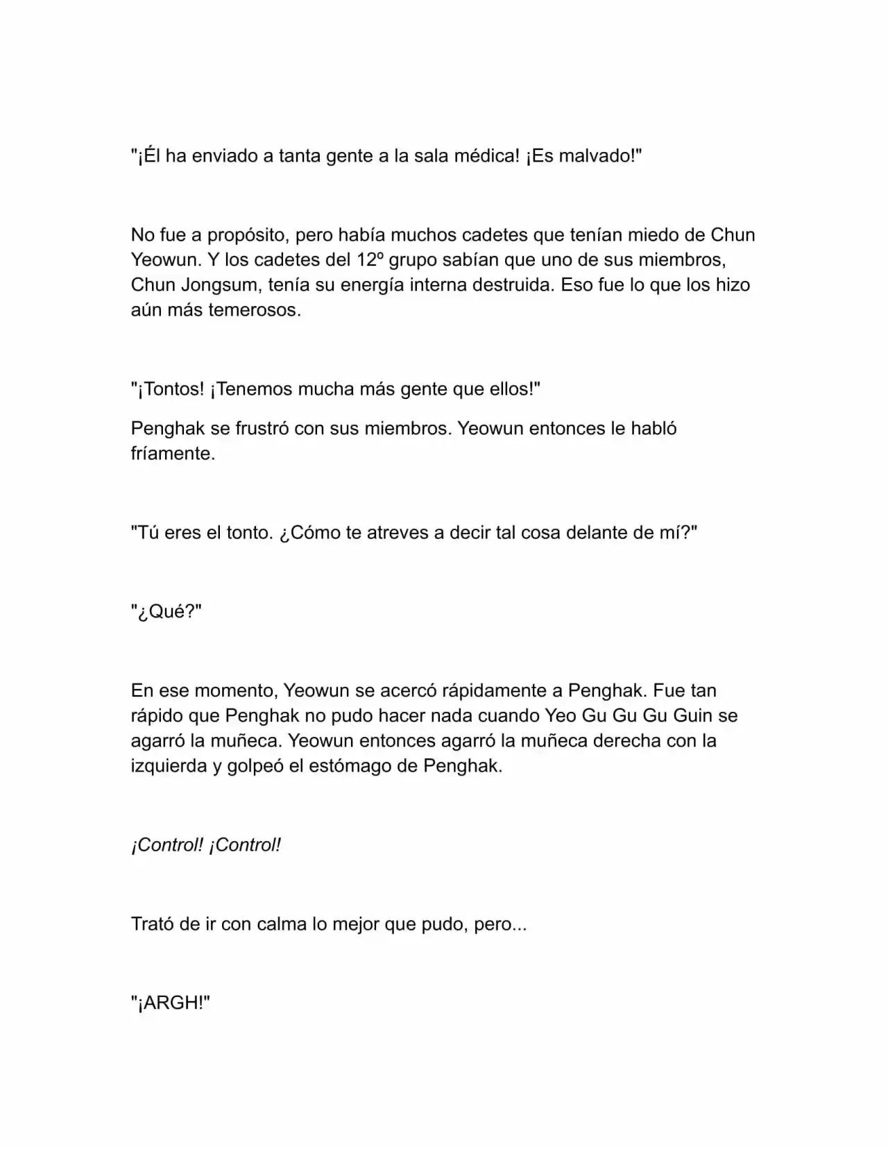 Nano Machine (Novela) - Capítulo 71 - Página 7 - LectorTMOo