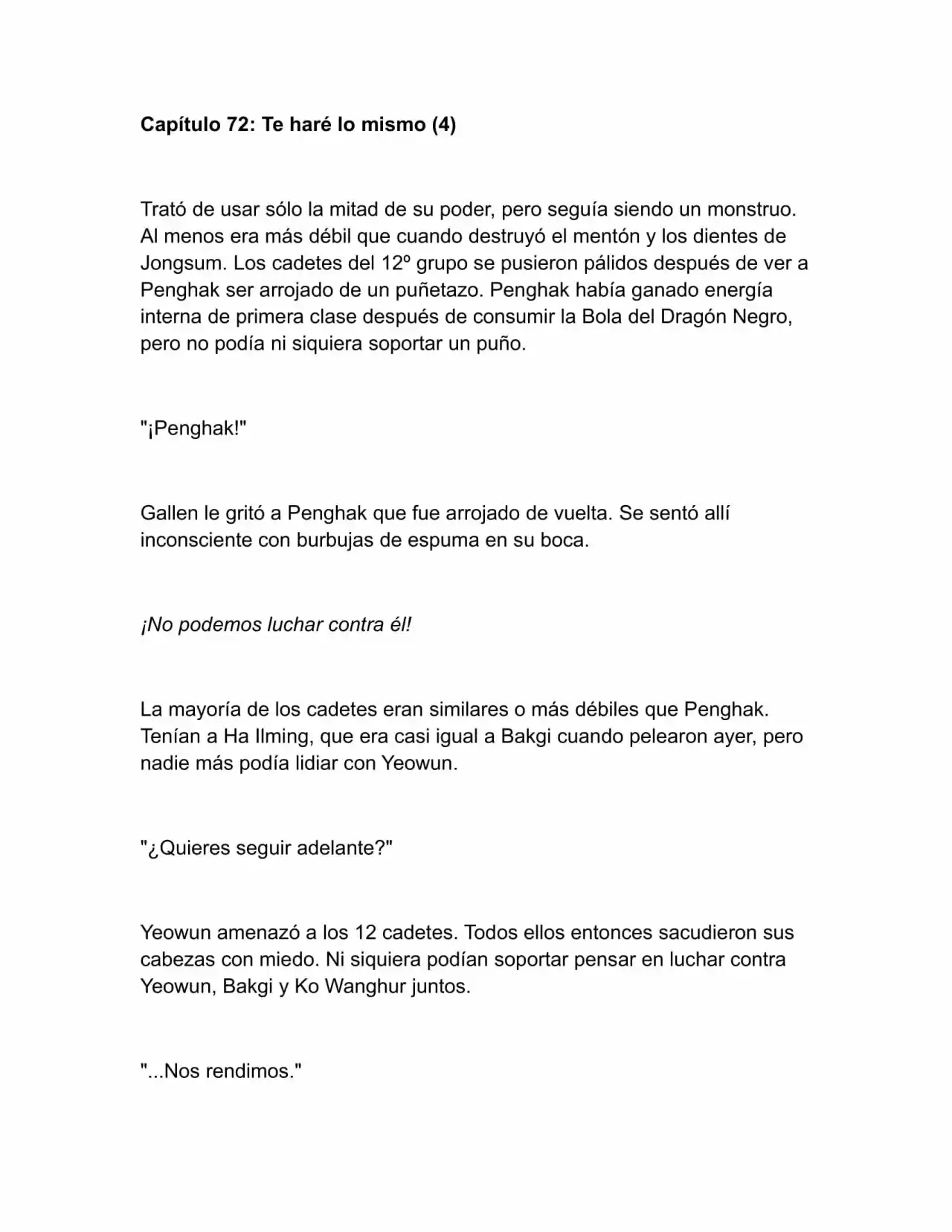 Nano Machine (Novela) - Capítulo 72 - Página 2 - LectorTMOo