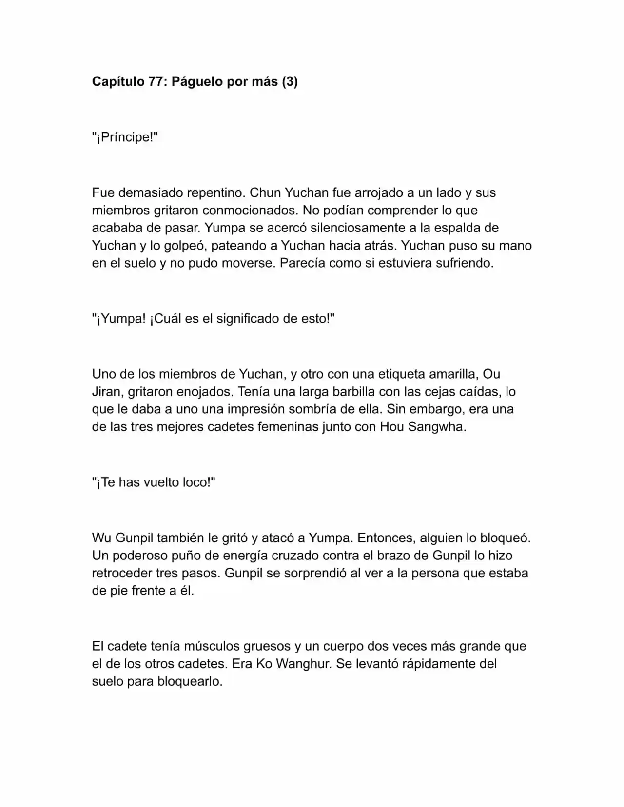 Nano Machine (Novela) - Capítulo 77 - Página 2 - LectorTMOo