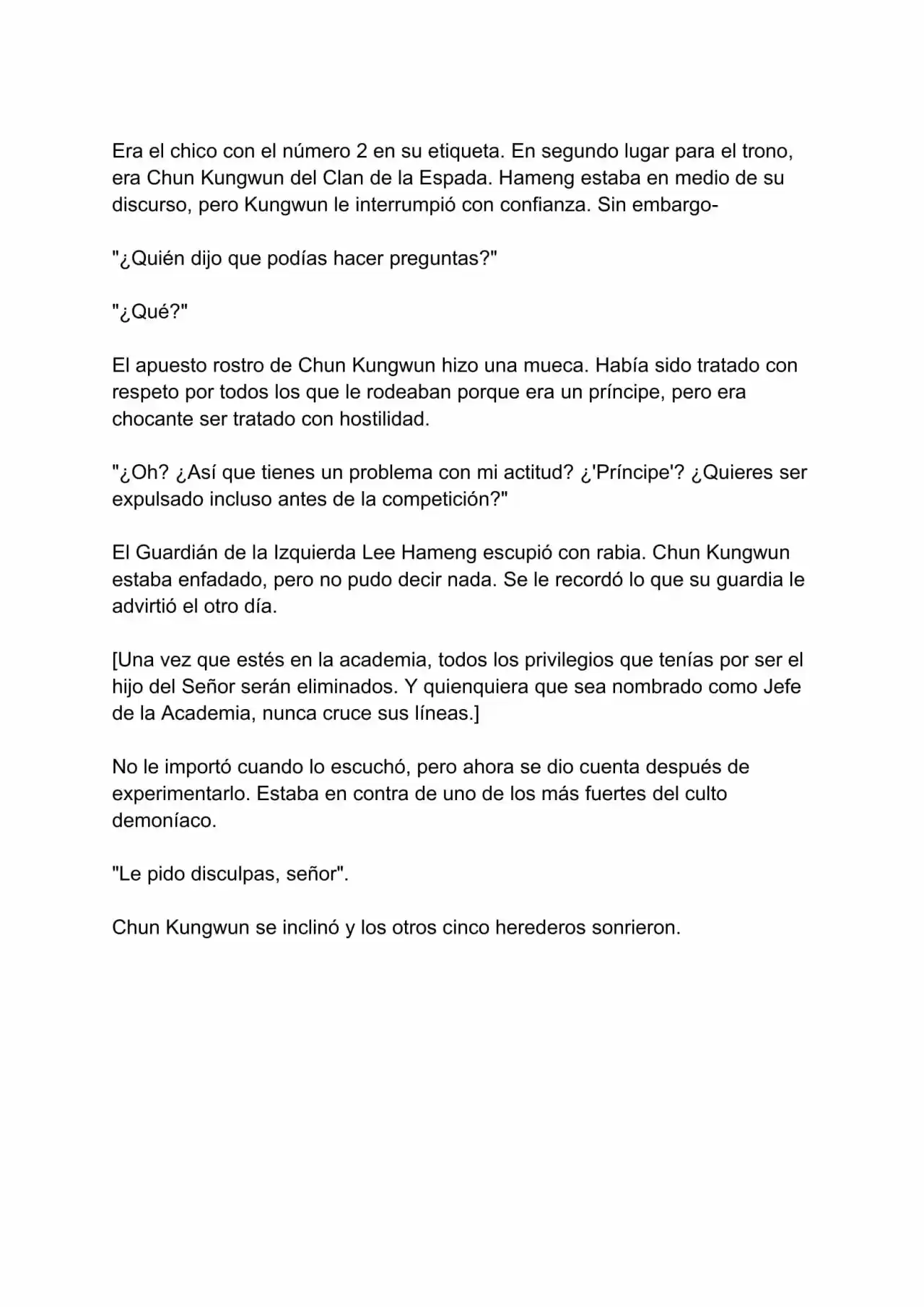 Nano Machine (Novela) - Capítulo 8 - Página 6 - LectorTMOo