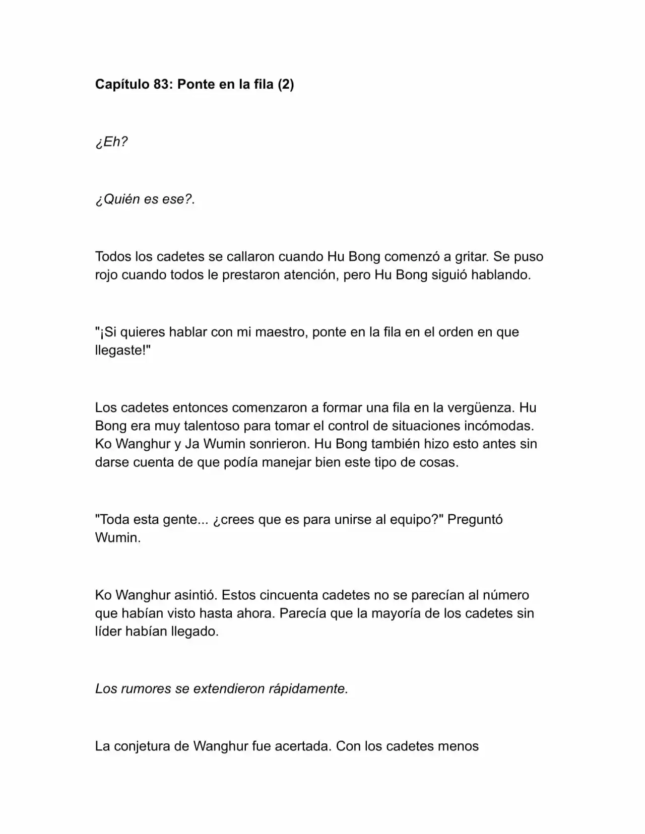 Nano Machine (Novela) - Capítulo 83 - Página 2 - LectorTMOo