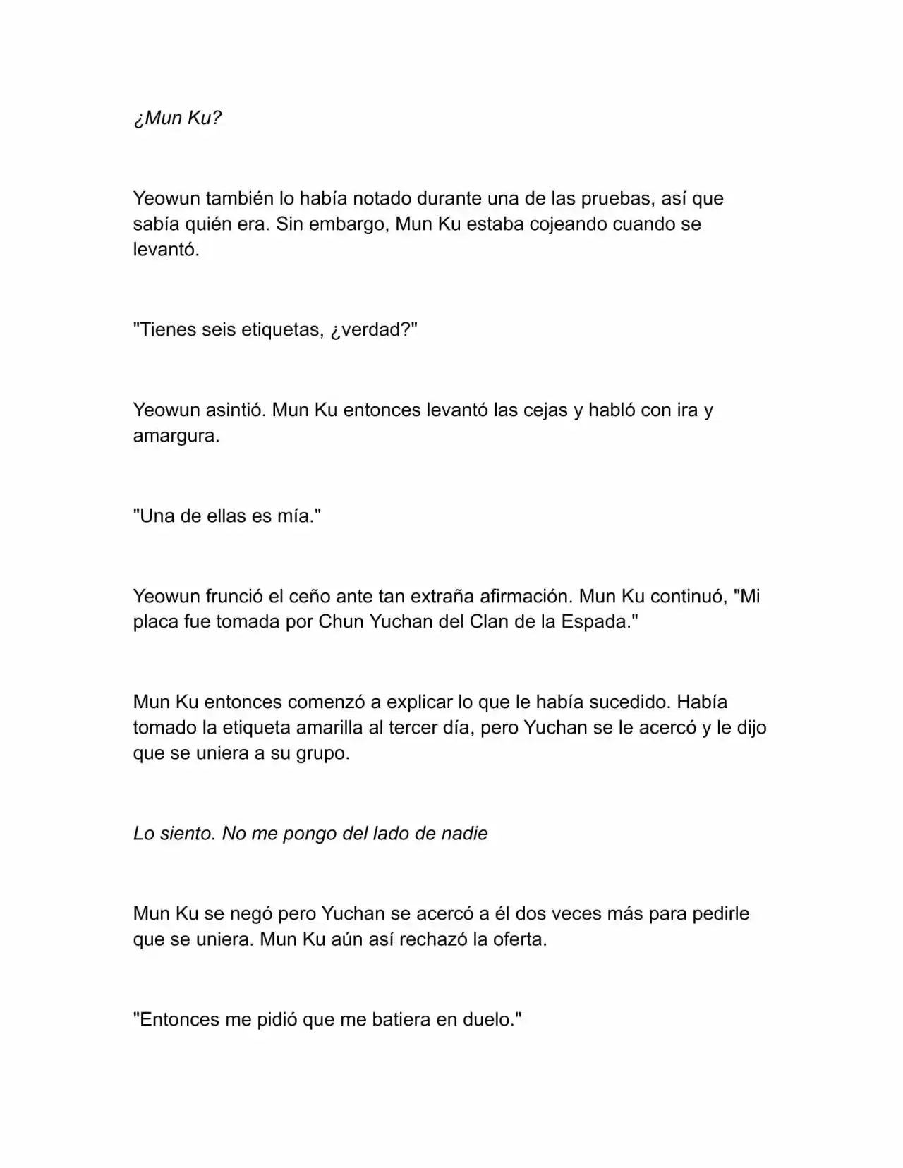 Nano Machine (Novela) - Capítulo 83 - Página 6 - LectorTMOo