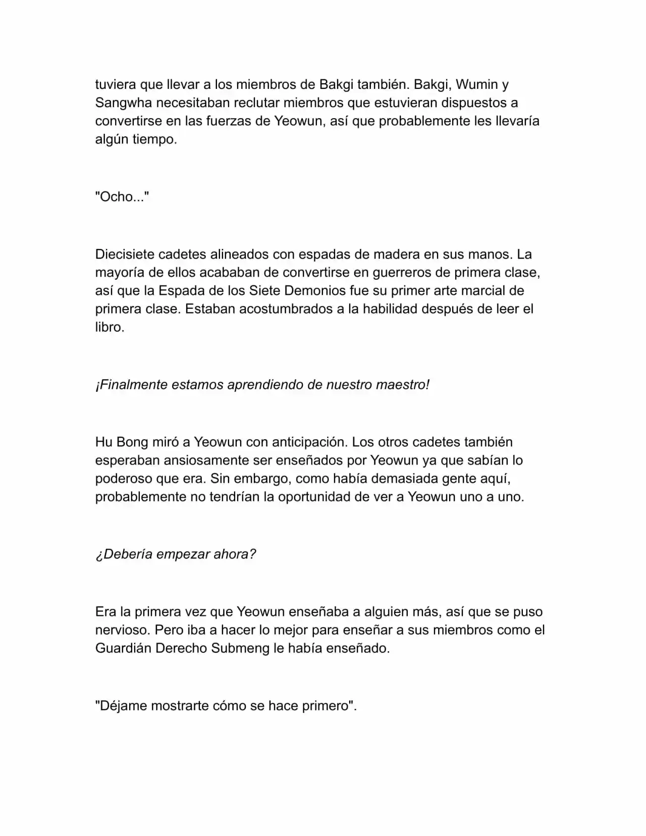 Nano Machine (Novela) - Capítulo 87 - Página 5 - LectorTMOo