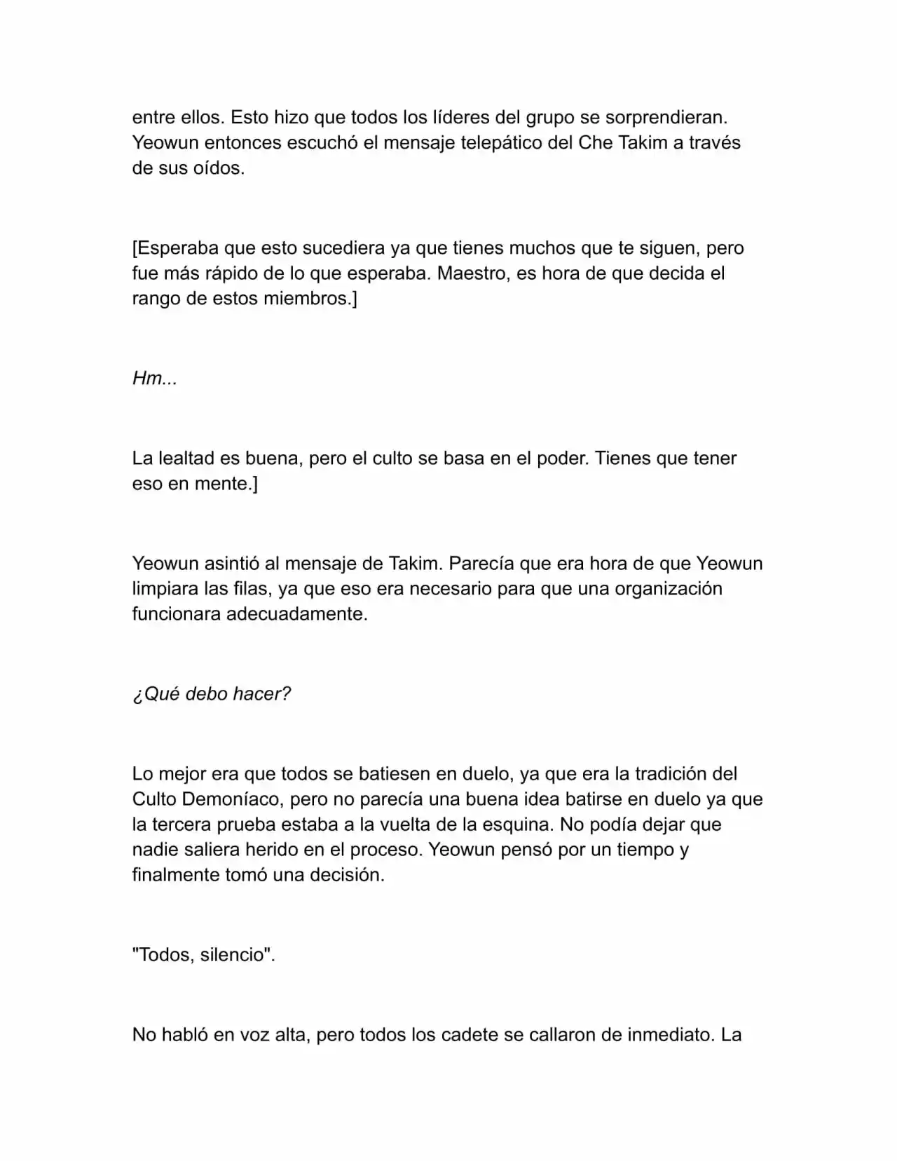 Nano Machine (Novela) - Capítulo 89 - Página 6 - LectorTMOo