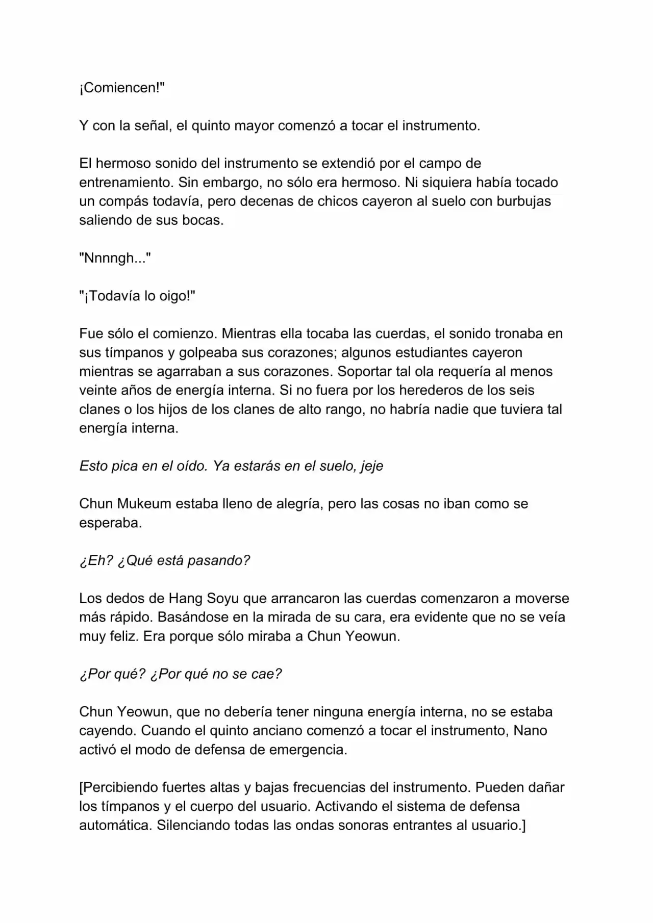 Nano Machine (Novela) - Capítulo 9 - Página 6 - LectorTMOo