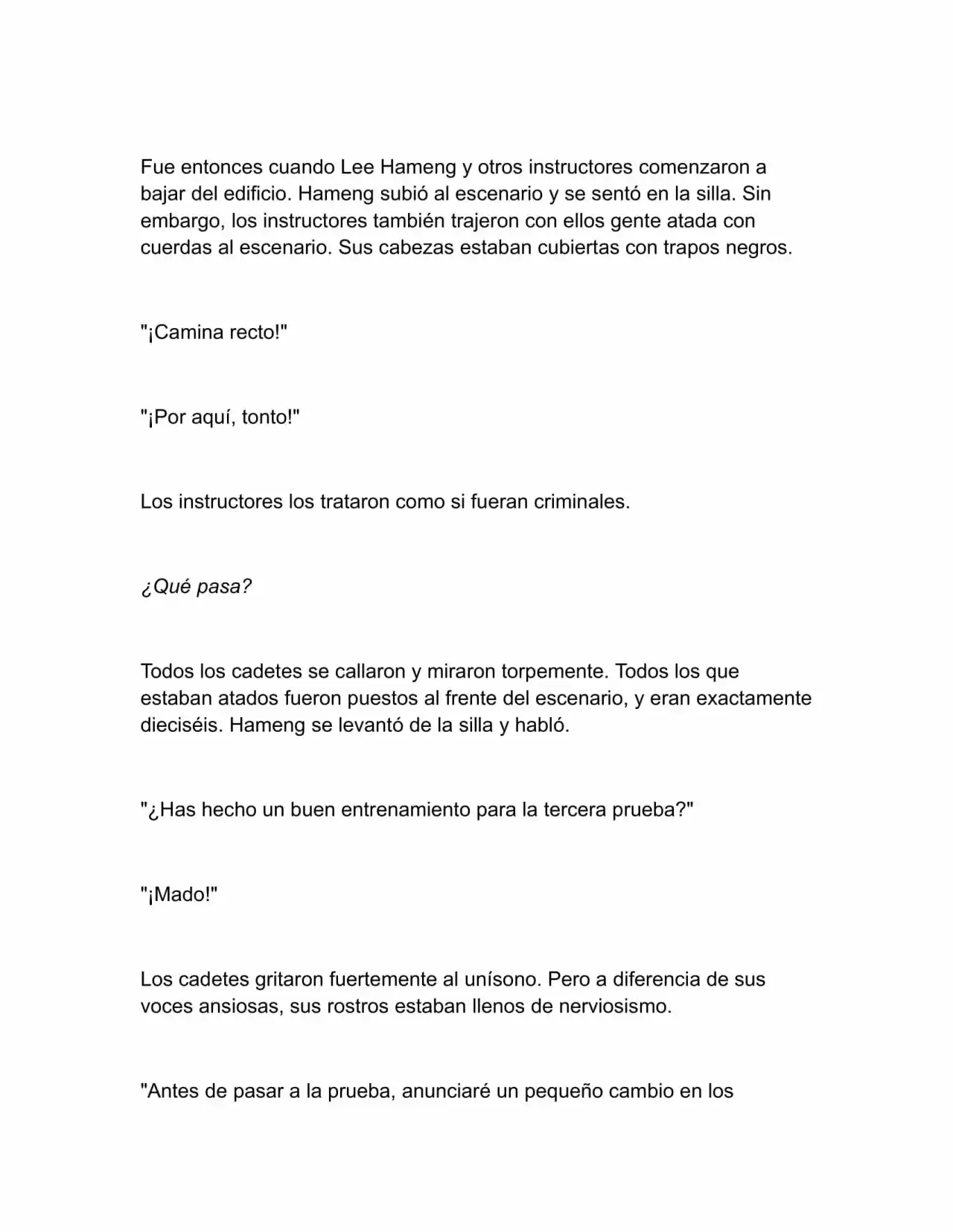 Nano Machine (Novela) - Capítulo 91 - Página 5 - LectorTMOo