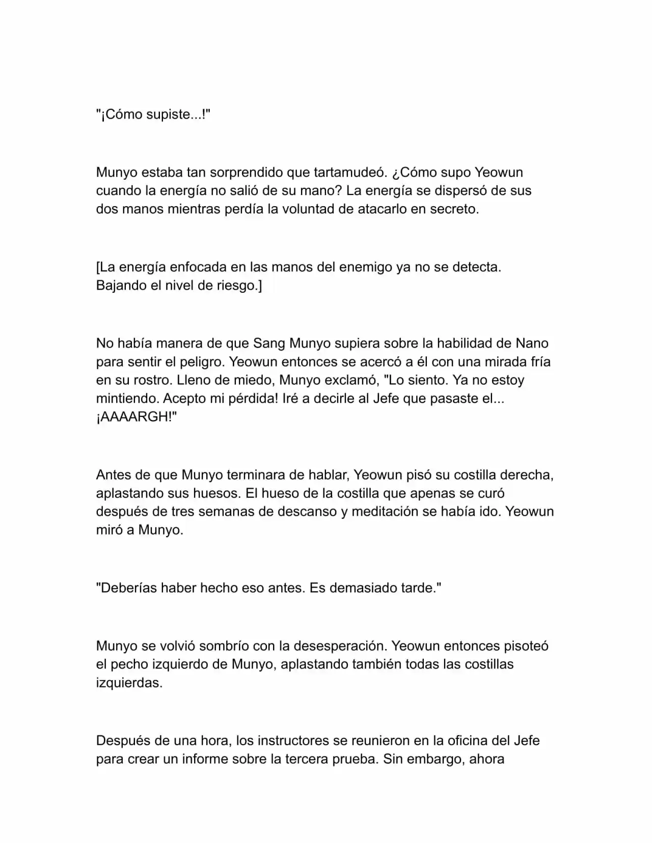 Nano Machine (Novela) - Capítulo 99 - Página 4 - LectorTMOo
